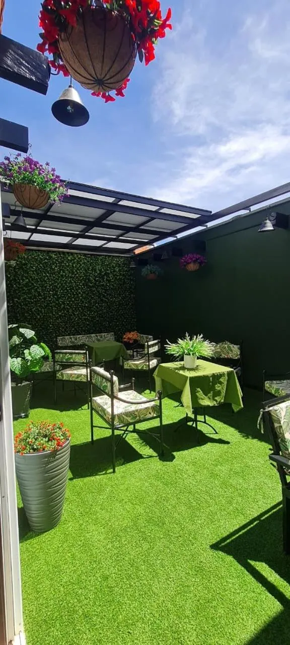 Garden in Hotel Abadias De Zapatoca