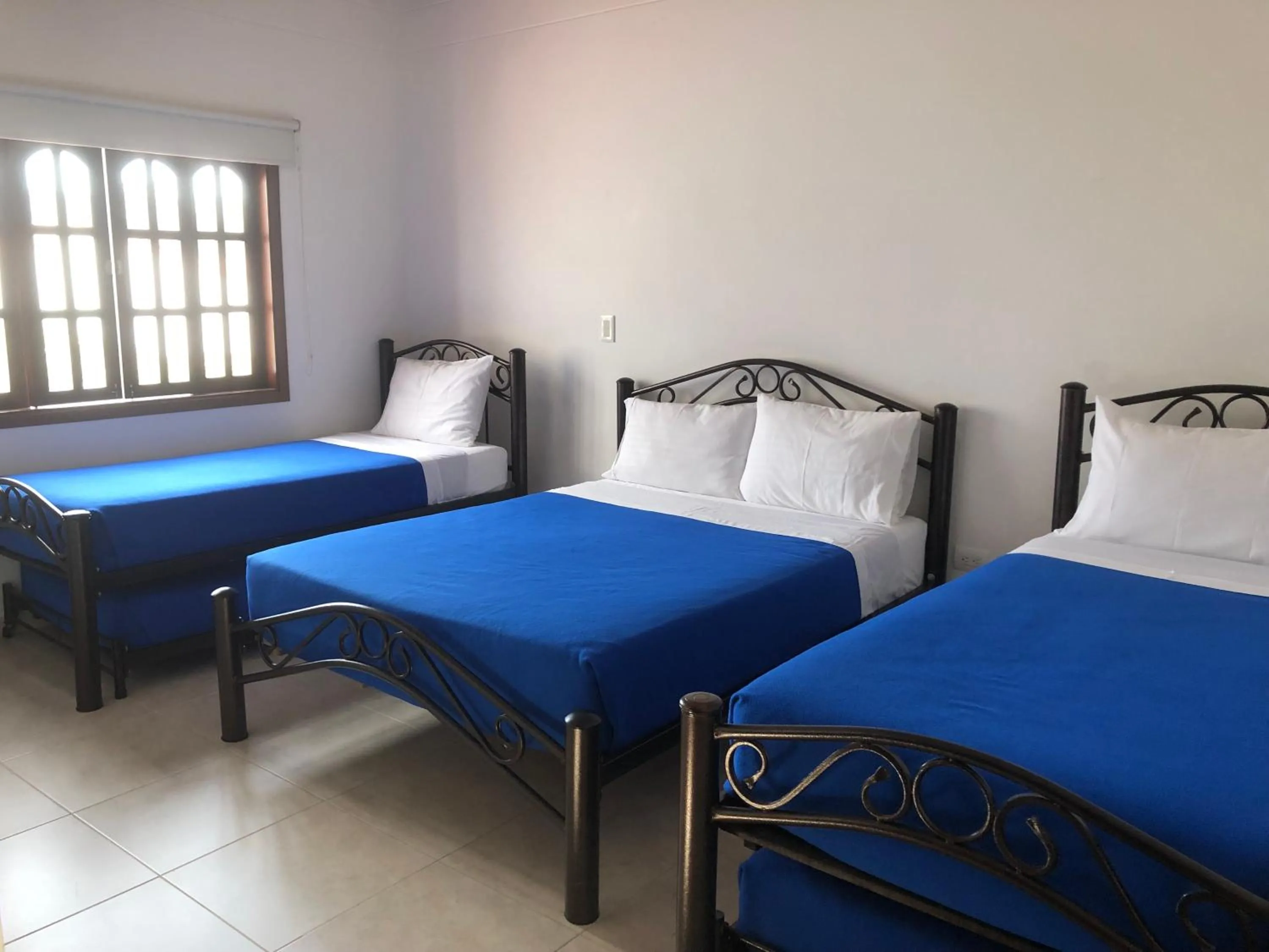 Bed in Hotel Abadias De Zapatoca