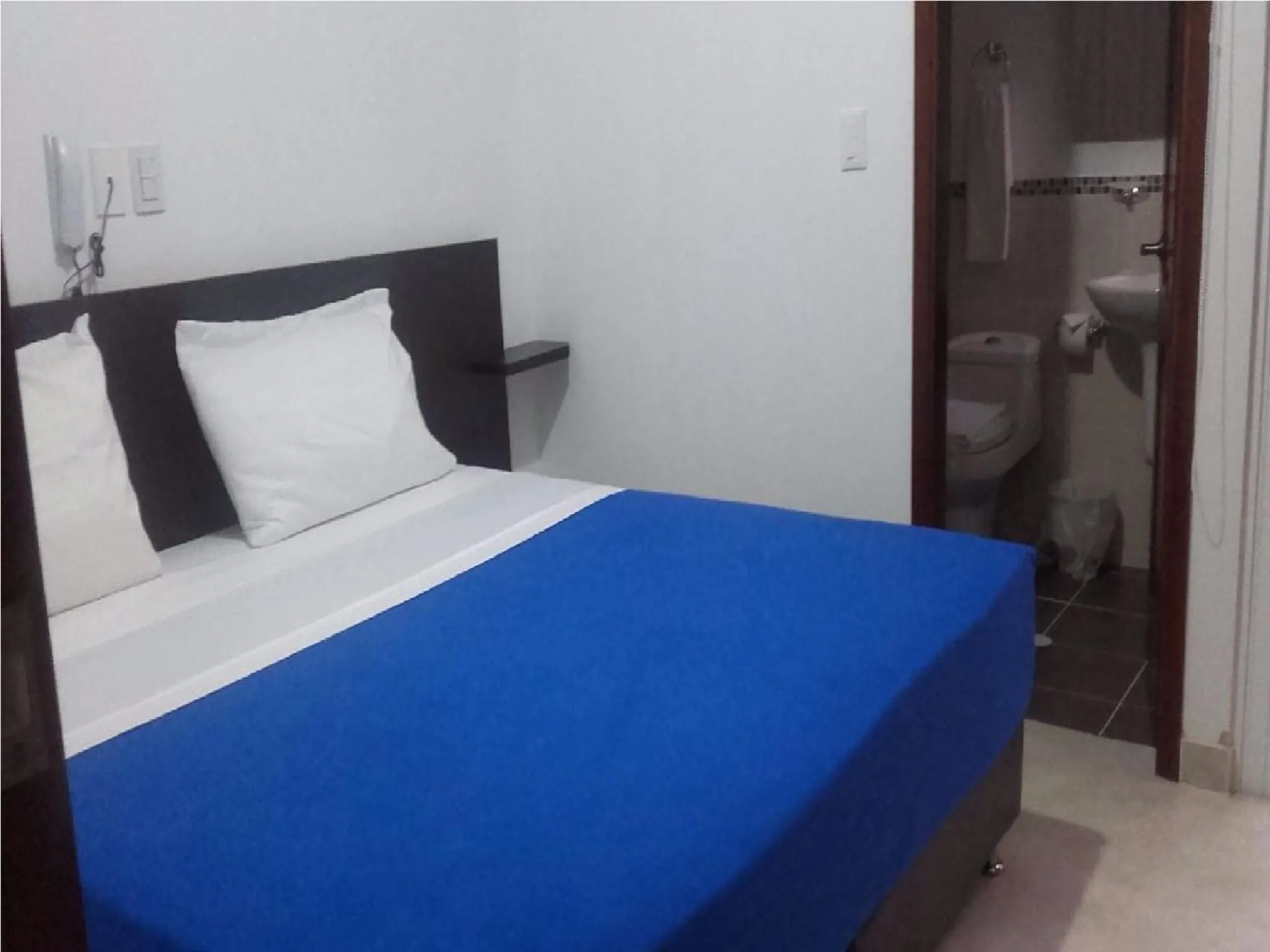 Bed in Hotel Abadias De Zapatoca