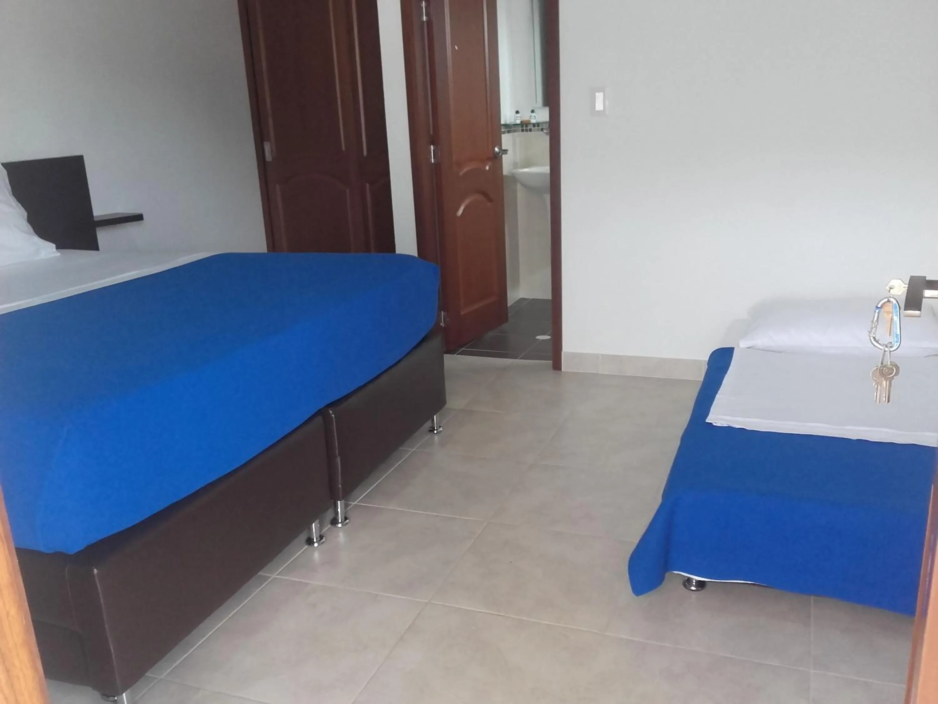 Bed in Hotel Abadias De Zapatoca