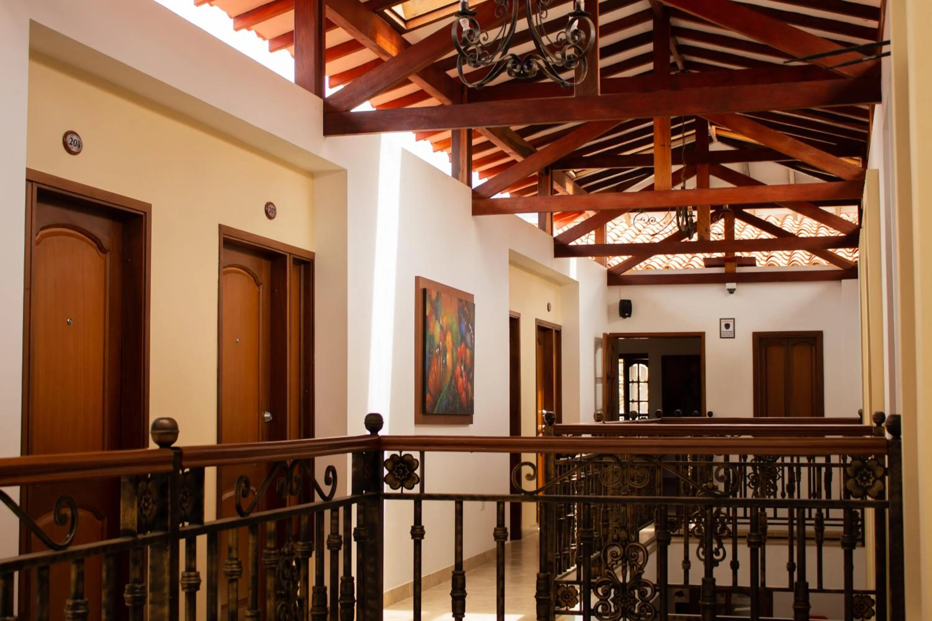Facade/entrance in Hotel Abadias De Zapatoca