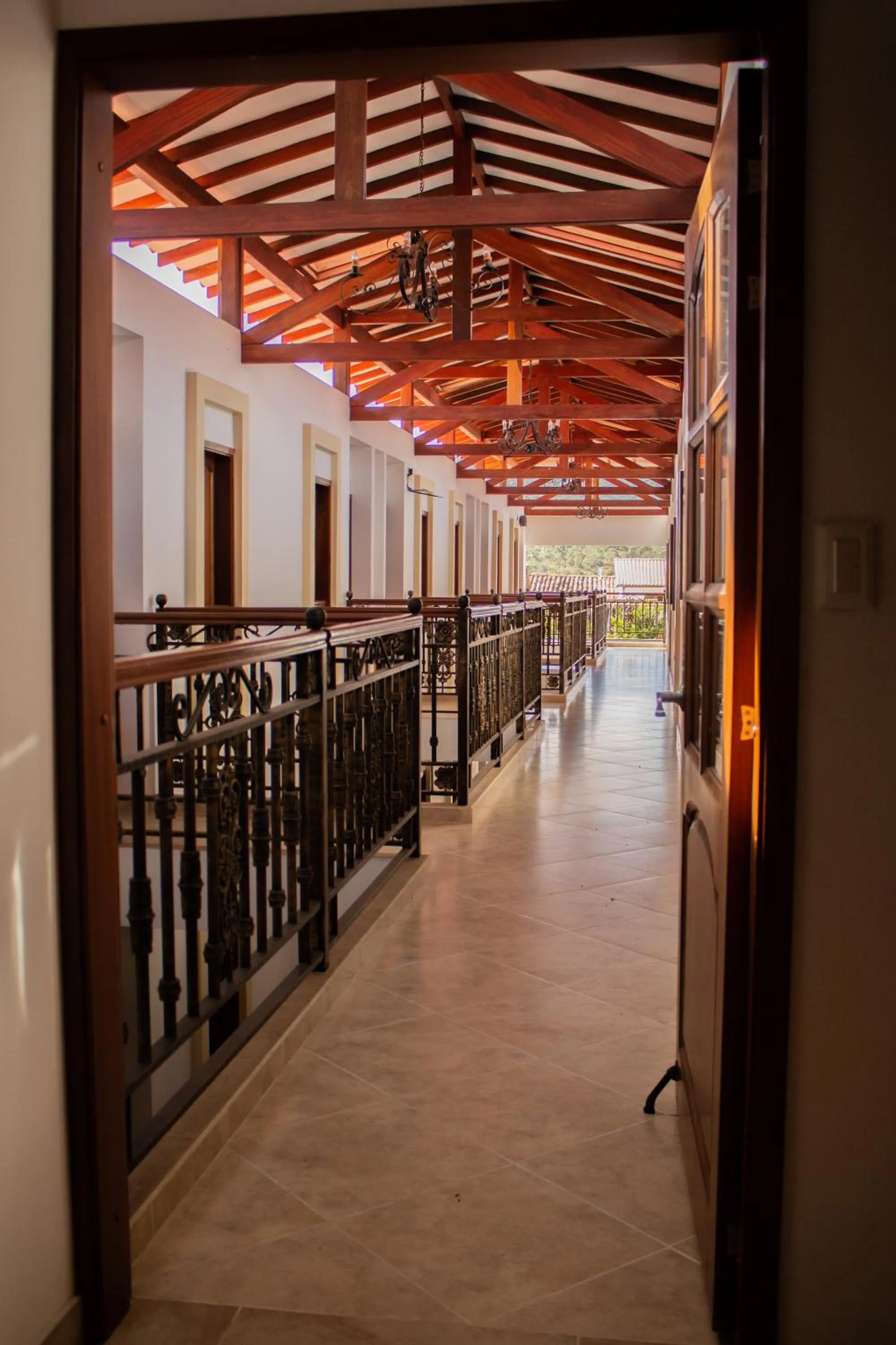 Lobby or reception in Hotel Abadias De Zapatoca