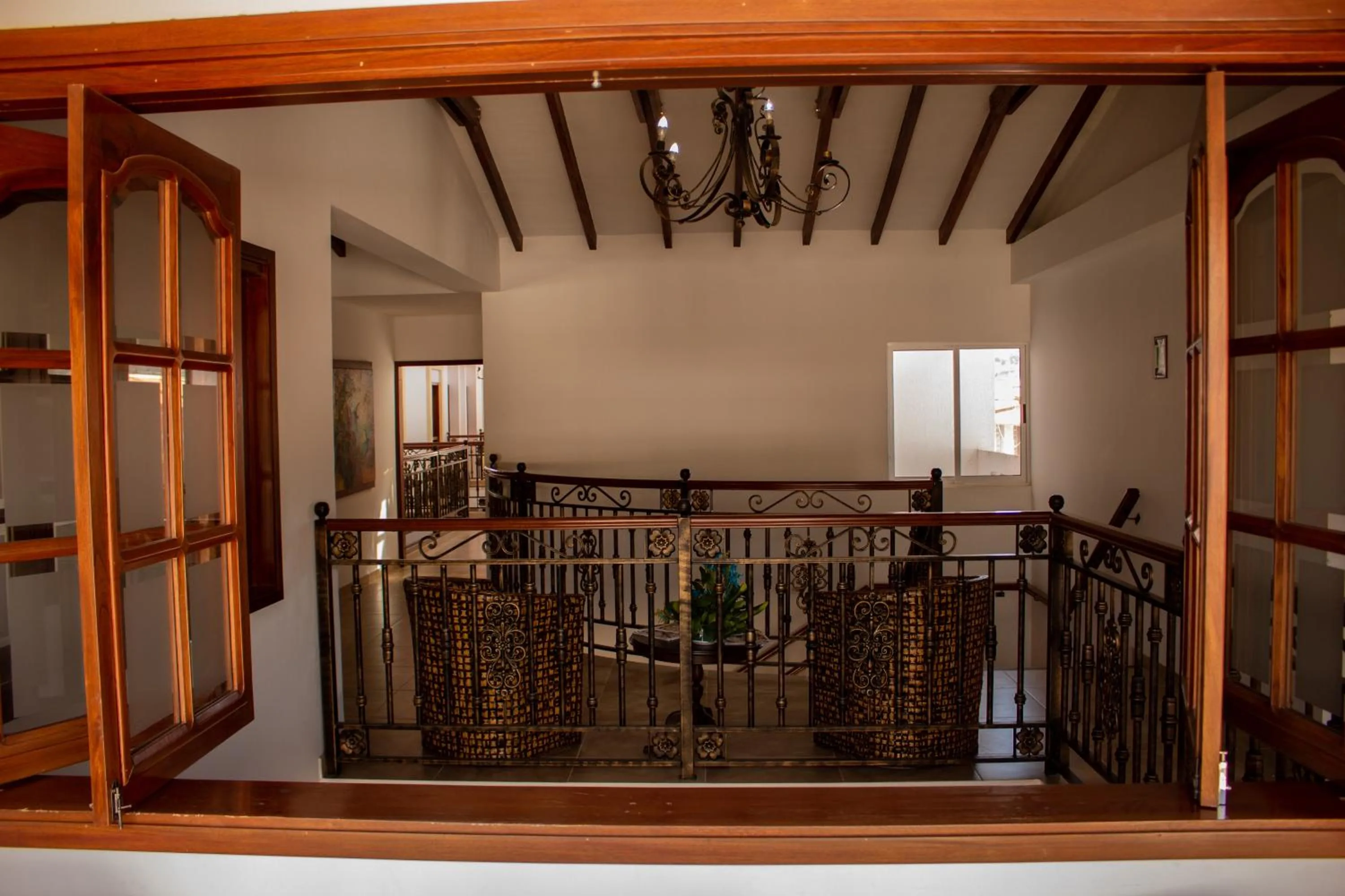 Balcony/Terrace in Hotel Abadias De Zapatoca