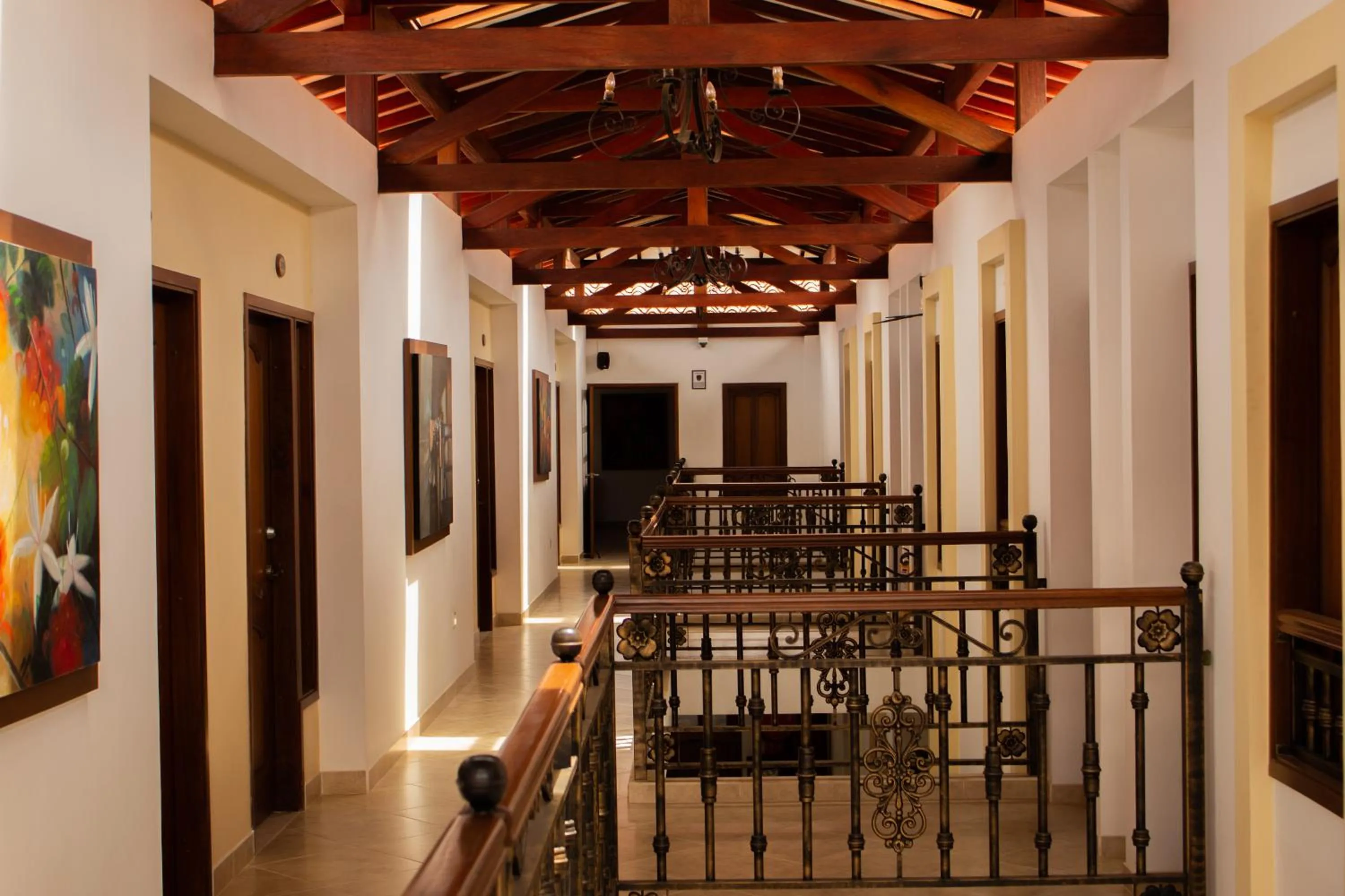 Property building in Hotel Abadias De Zapatoca