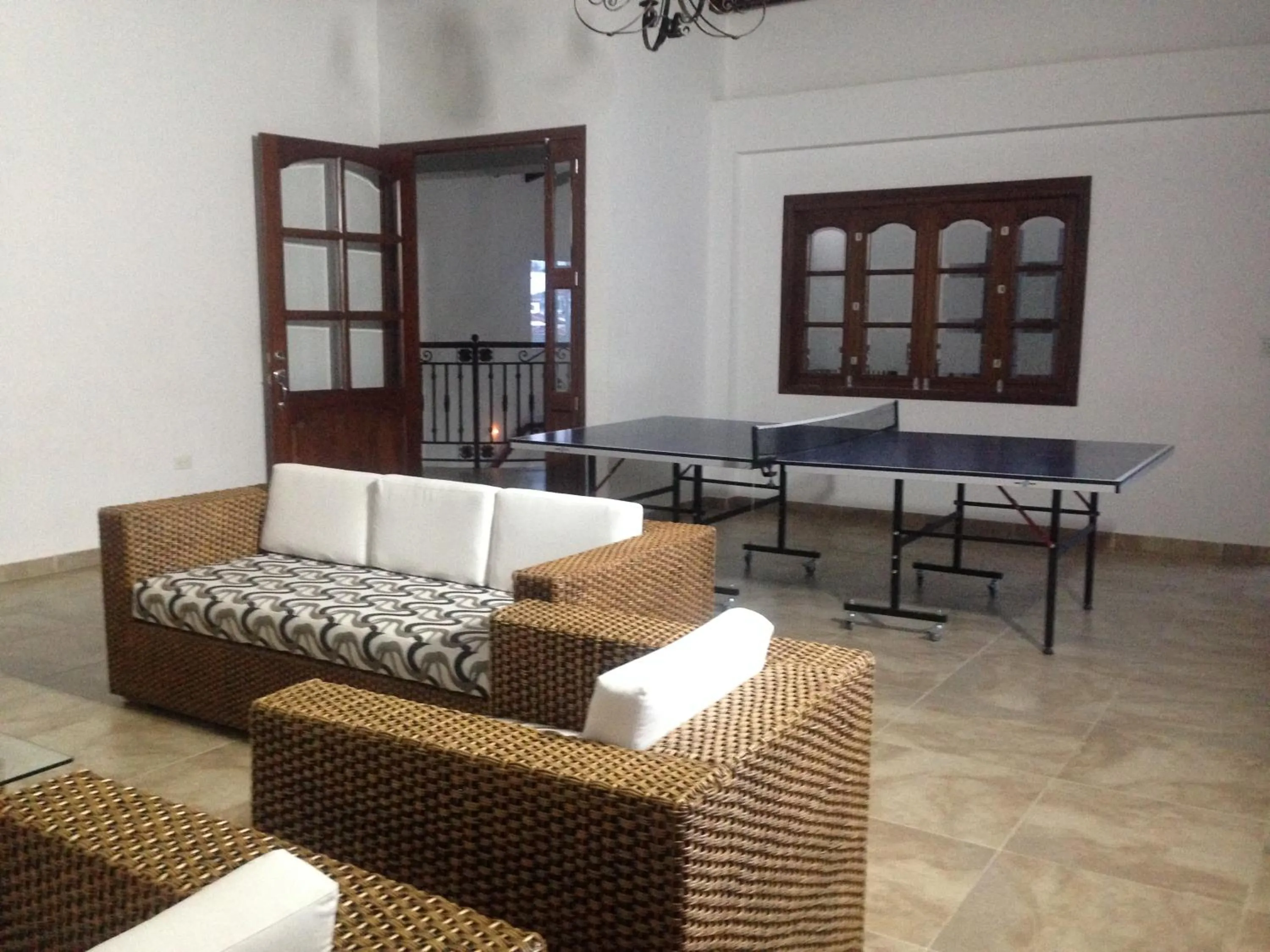 Table tennis in Hotel Abadias De Zapatoca