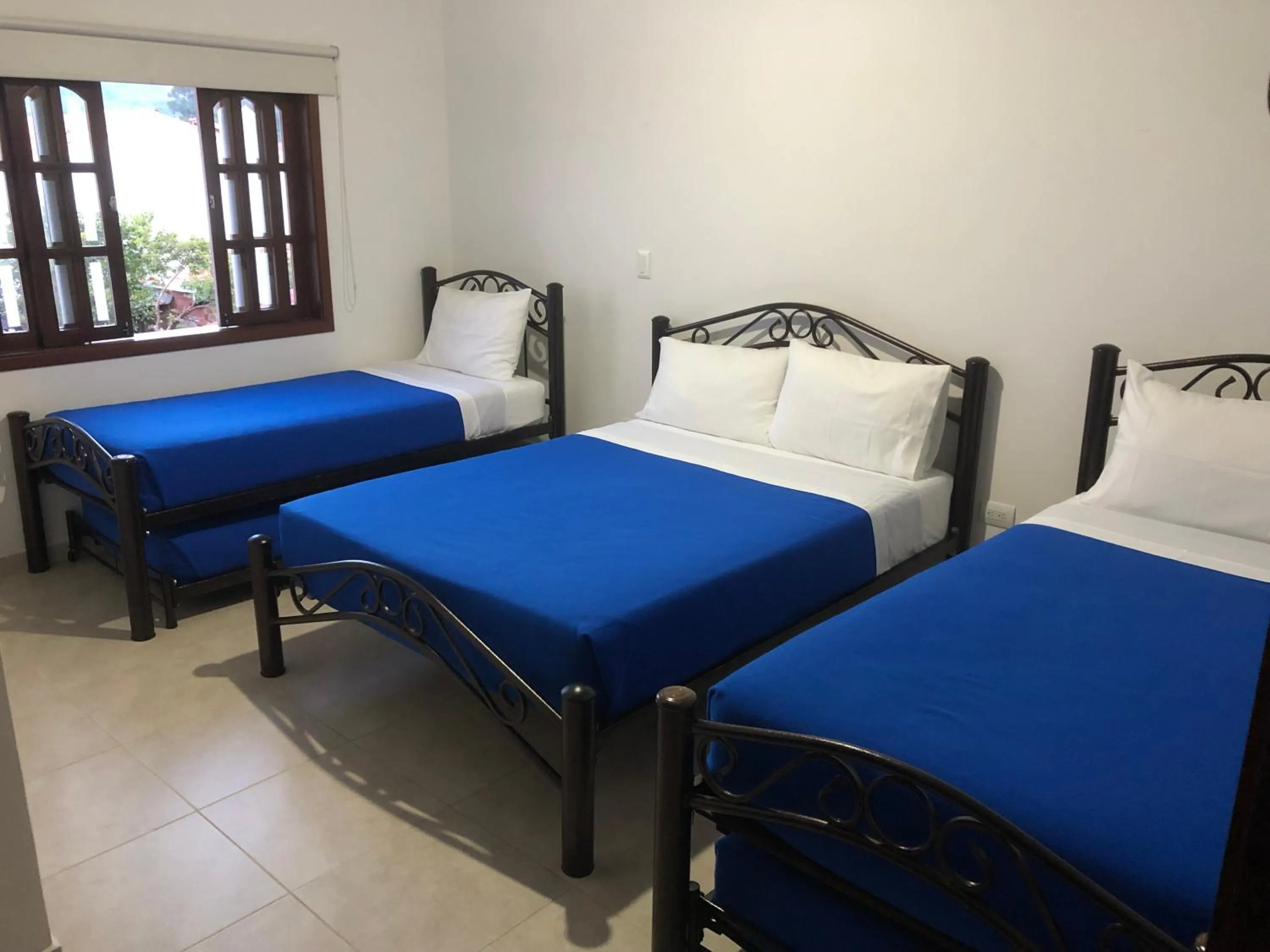 Bed in Hotel Abadias De Zapatoca
