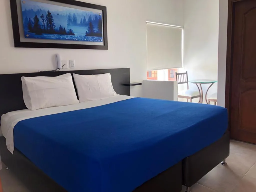 Bed in Hotel Abadias De Zapatoca