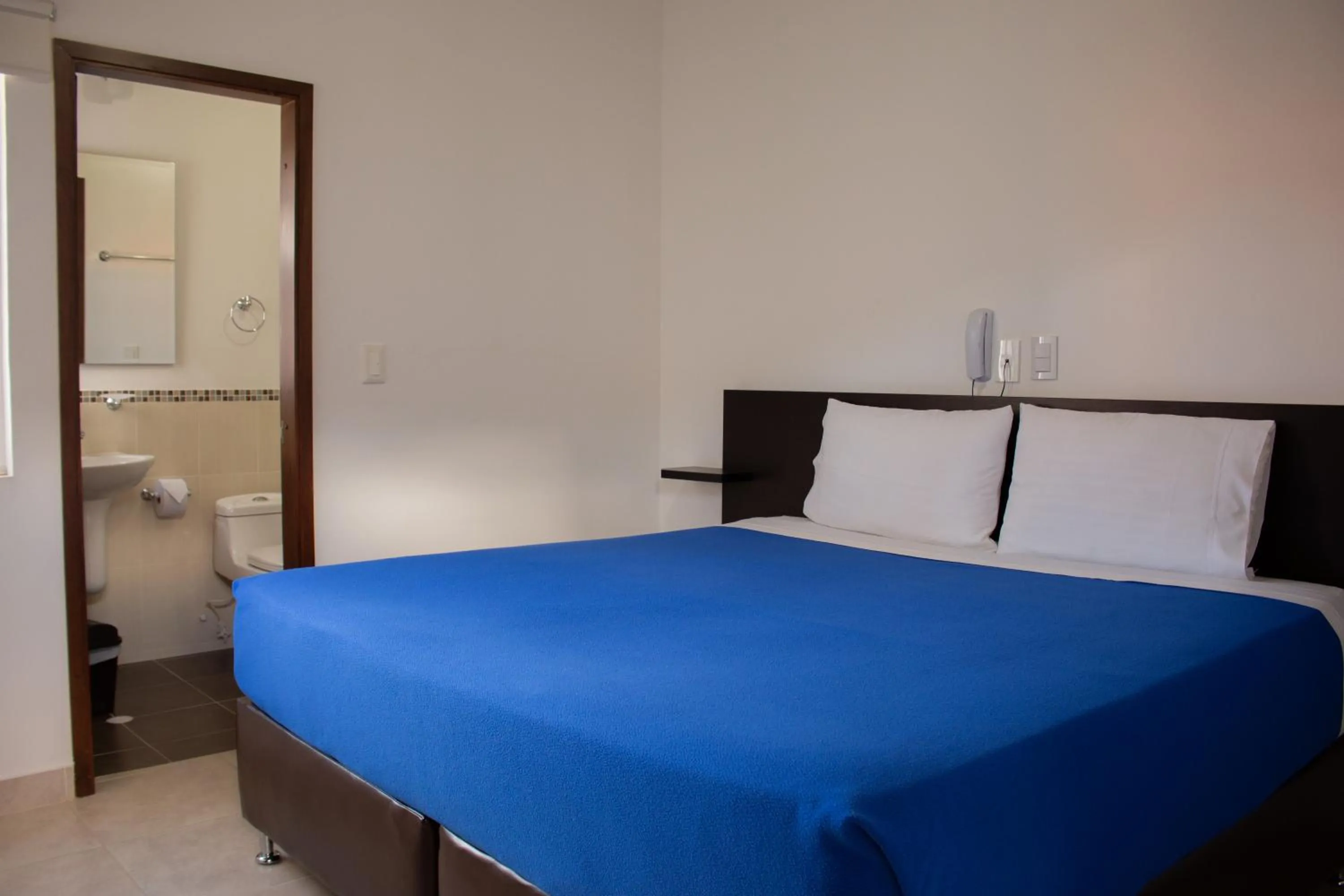 Bed in Hotel Abadias De Zapatoca