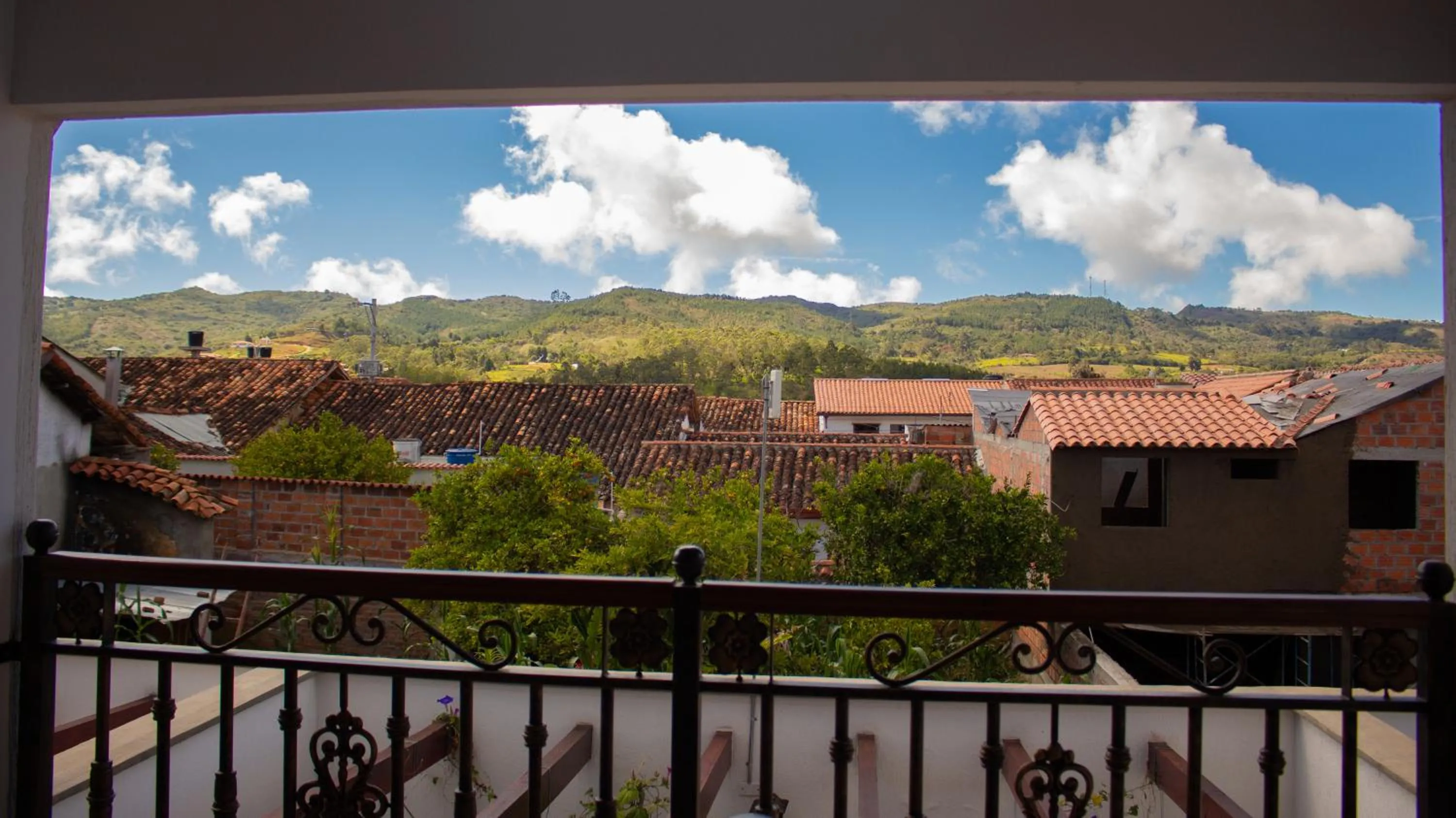 Mountain view in Hotel Abadias De Zapatoca