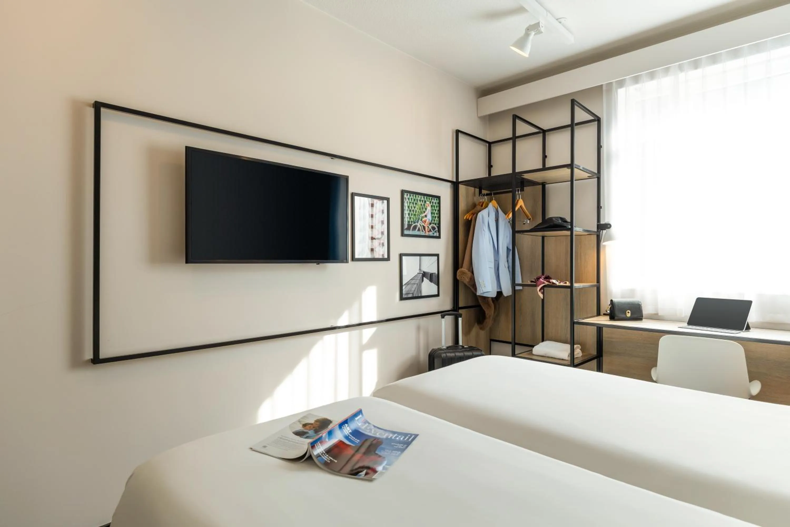 Bed in Ibis Namur Centre