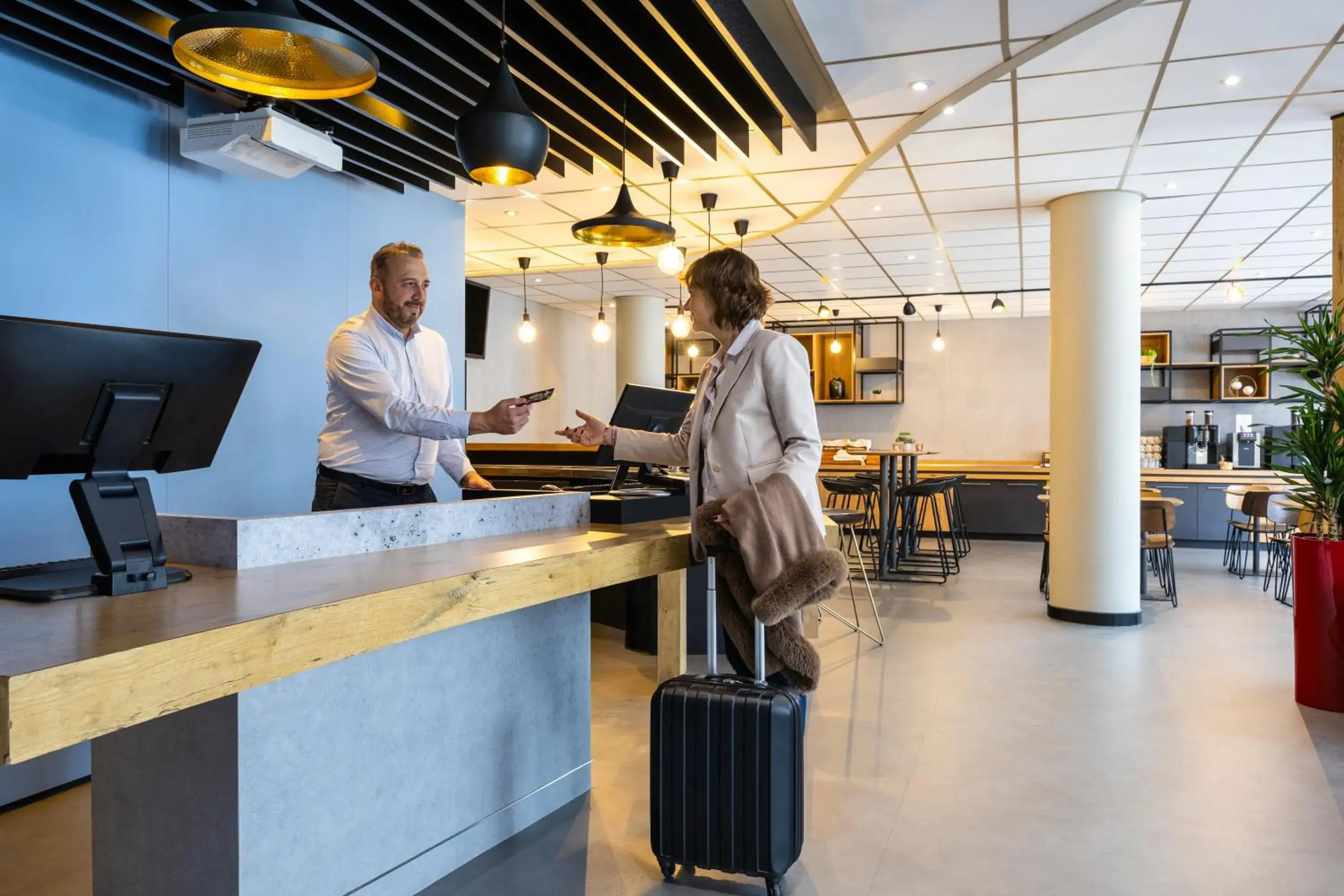 Lobby or reception in Ibis Namur Centre Lobby or reception in Ibis Namur Centre