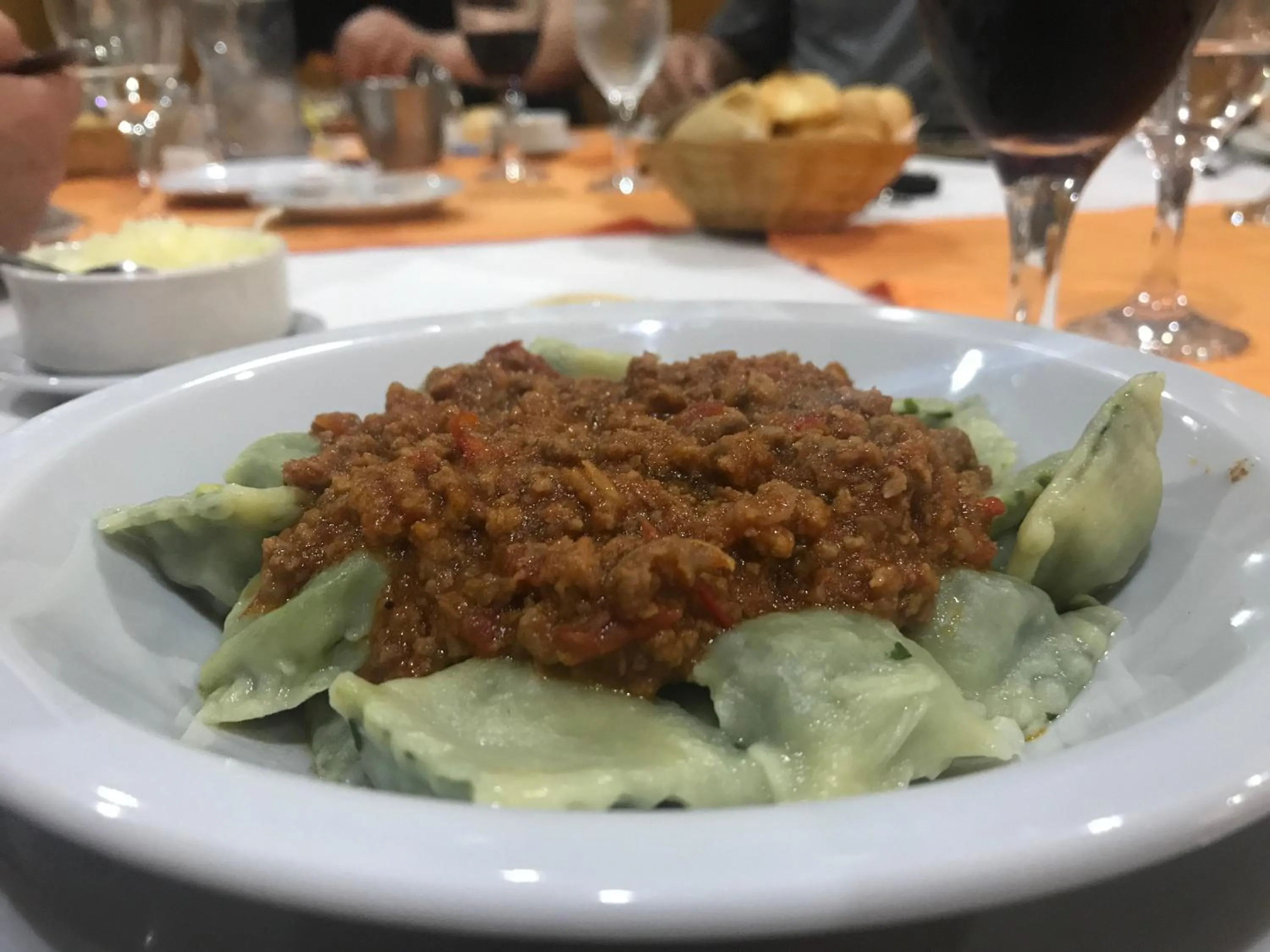 Food close-up in Hotel Dior