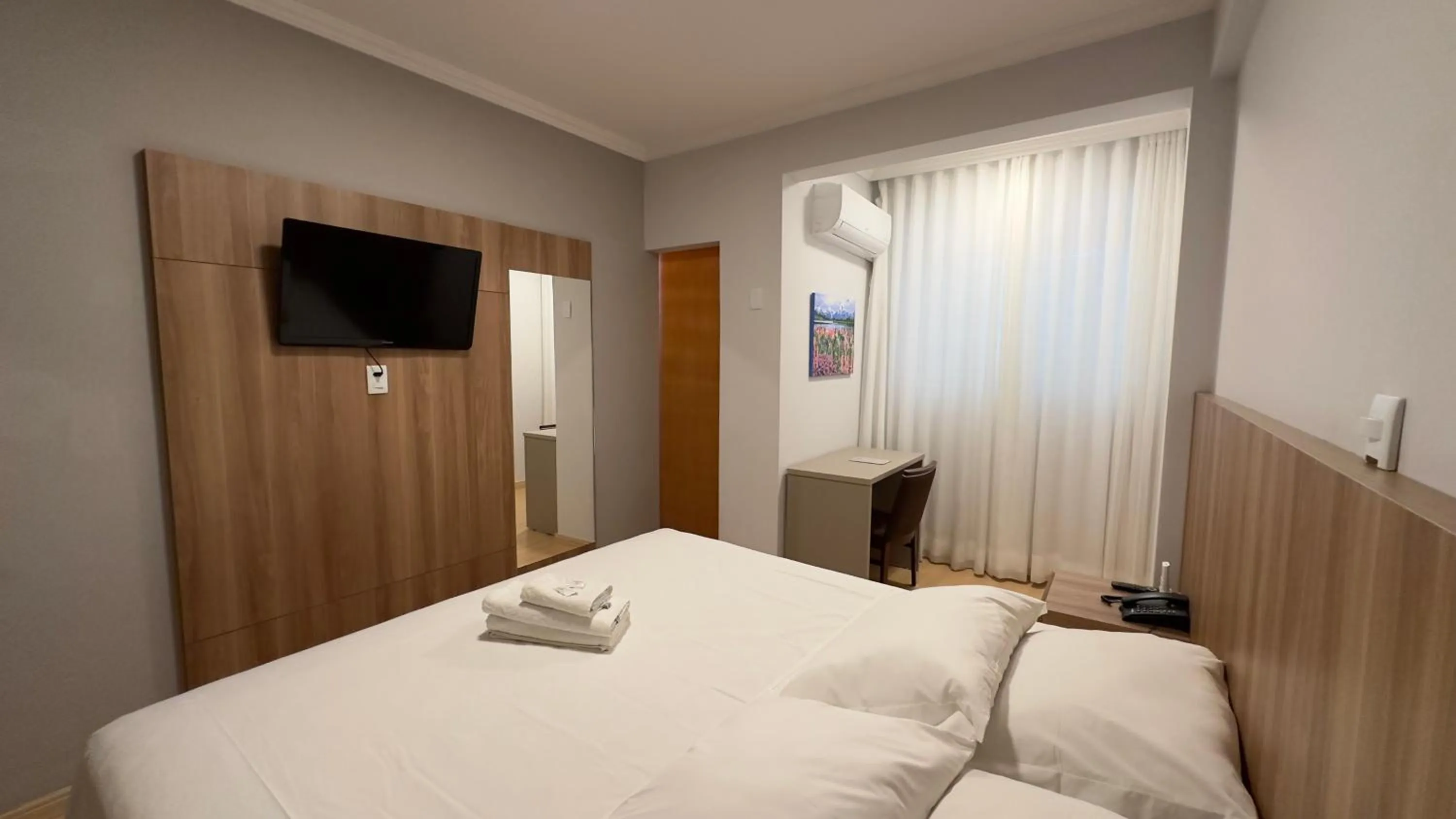 Bed in Xikus Palace Hotel