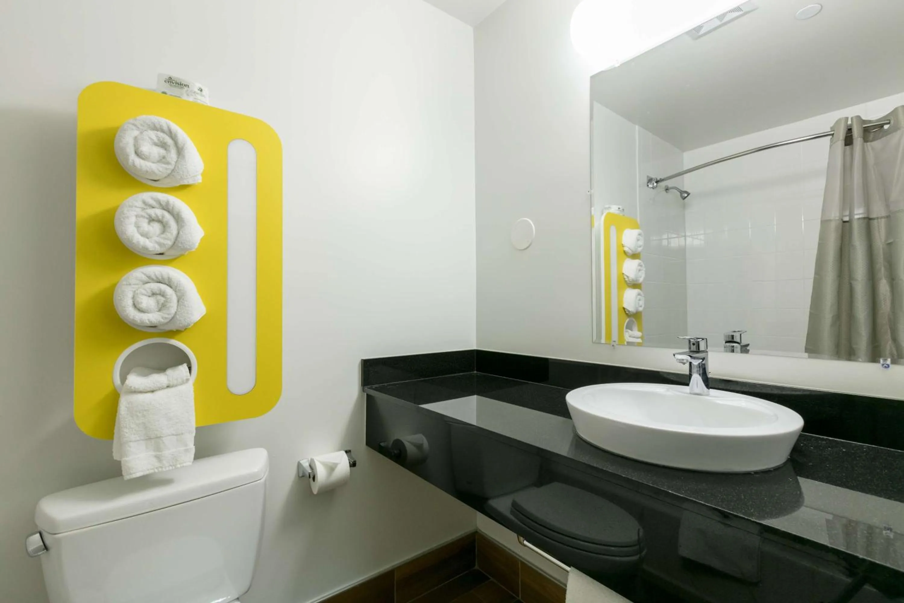 On site in Feather Factory Hotel