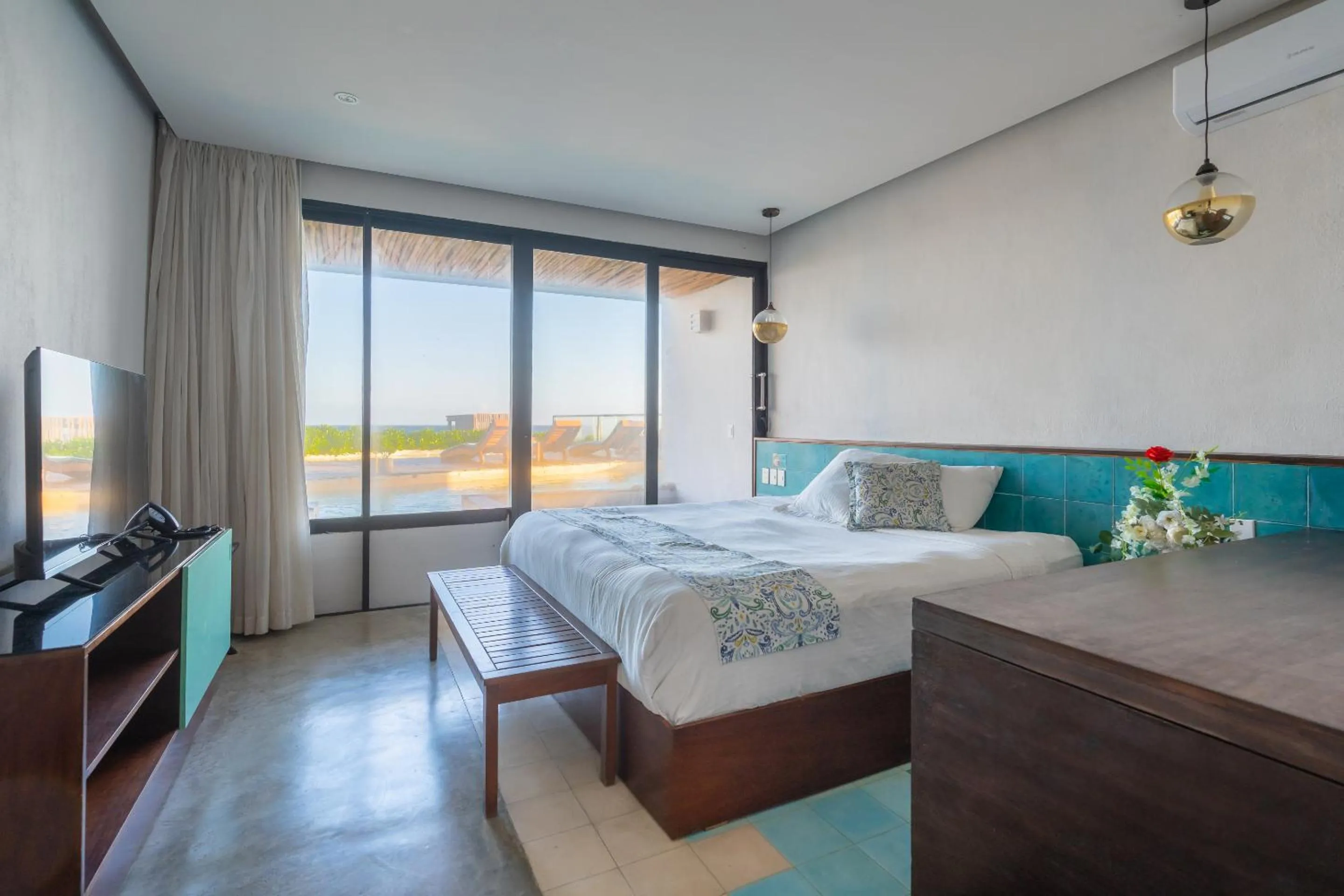 Bedroom, Bed in O' Tulum Boutique Hotel - Adults Only