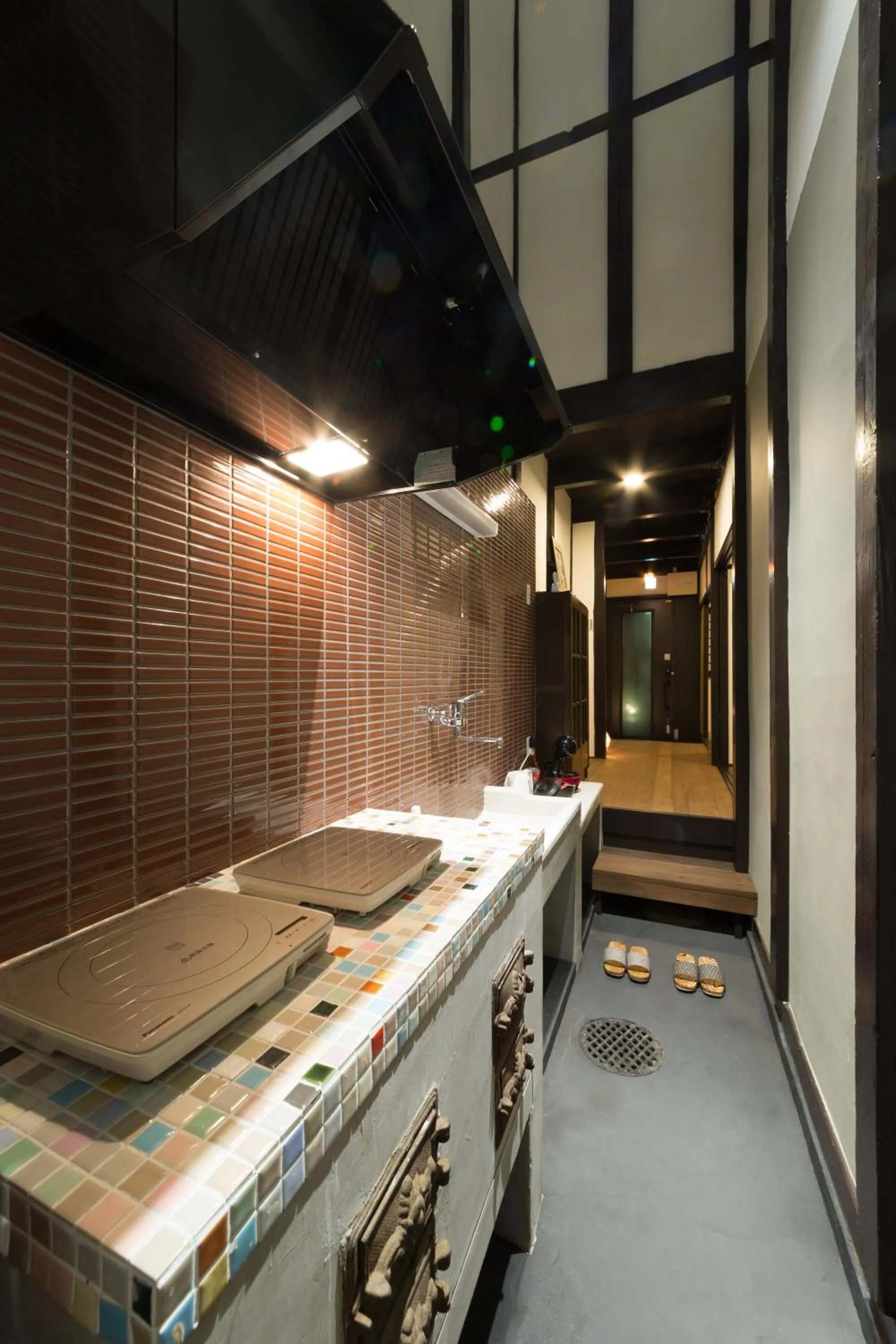 Kitchen or kitchenette in Kyotoya Suzakuan