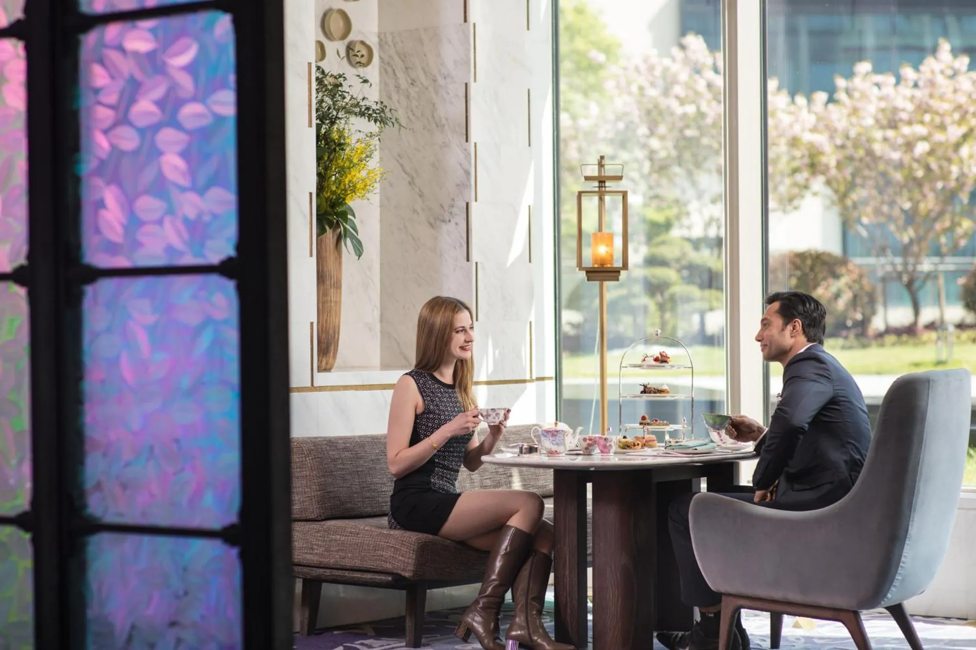 Lounge or bar in The Anandi Hotel and SPA - Luxury Healing Hotel for Wellbeing