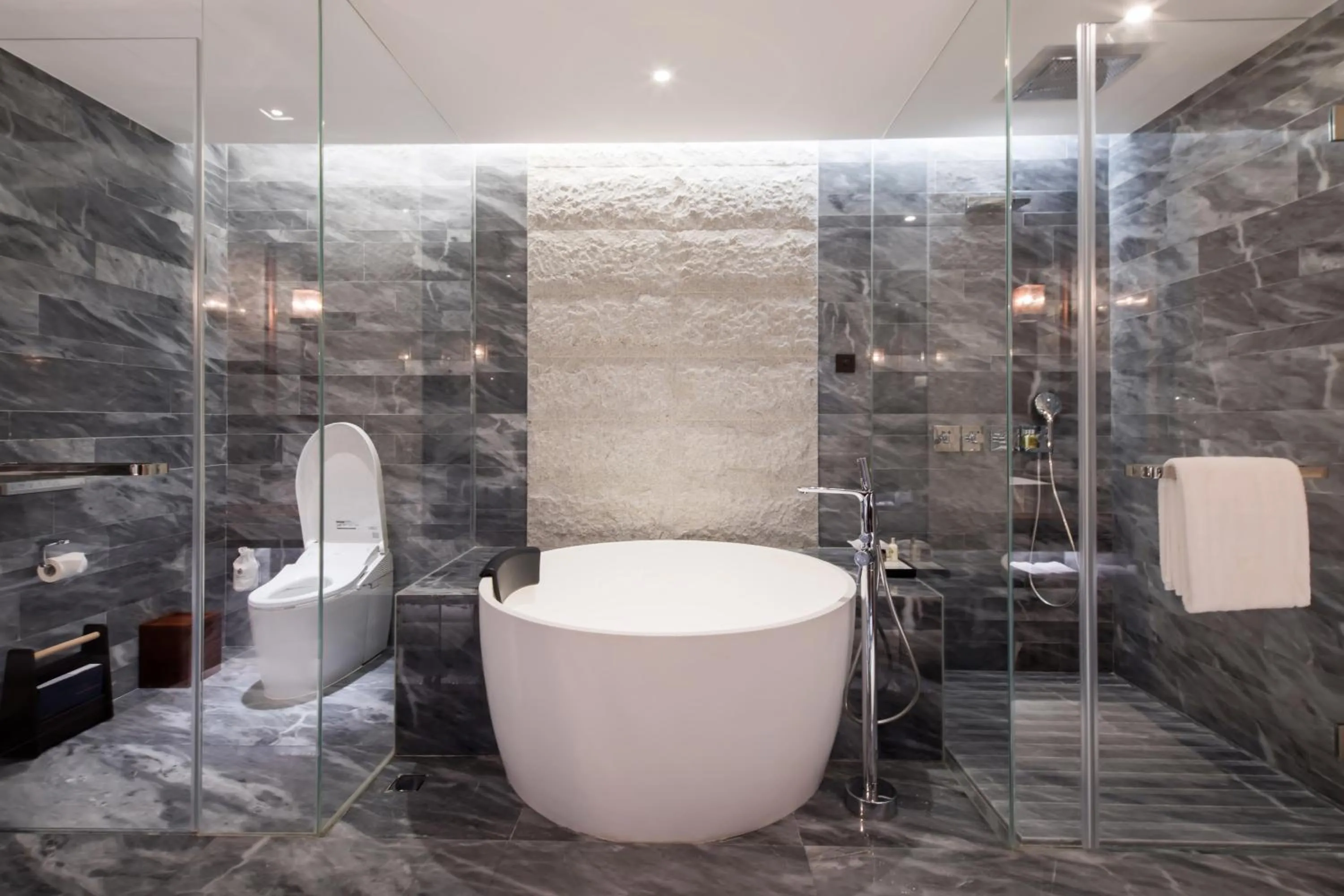 Bathroom in The Anandi Hotel and SPA - Luxury Healing Hotel for Wellbeing