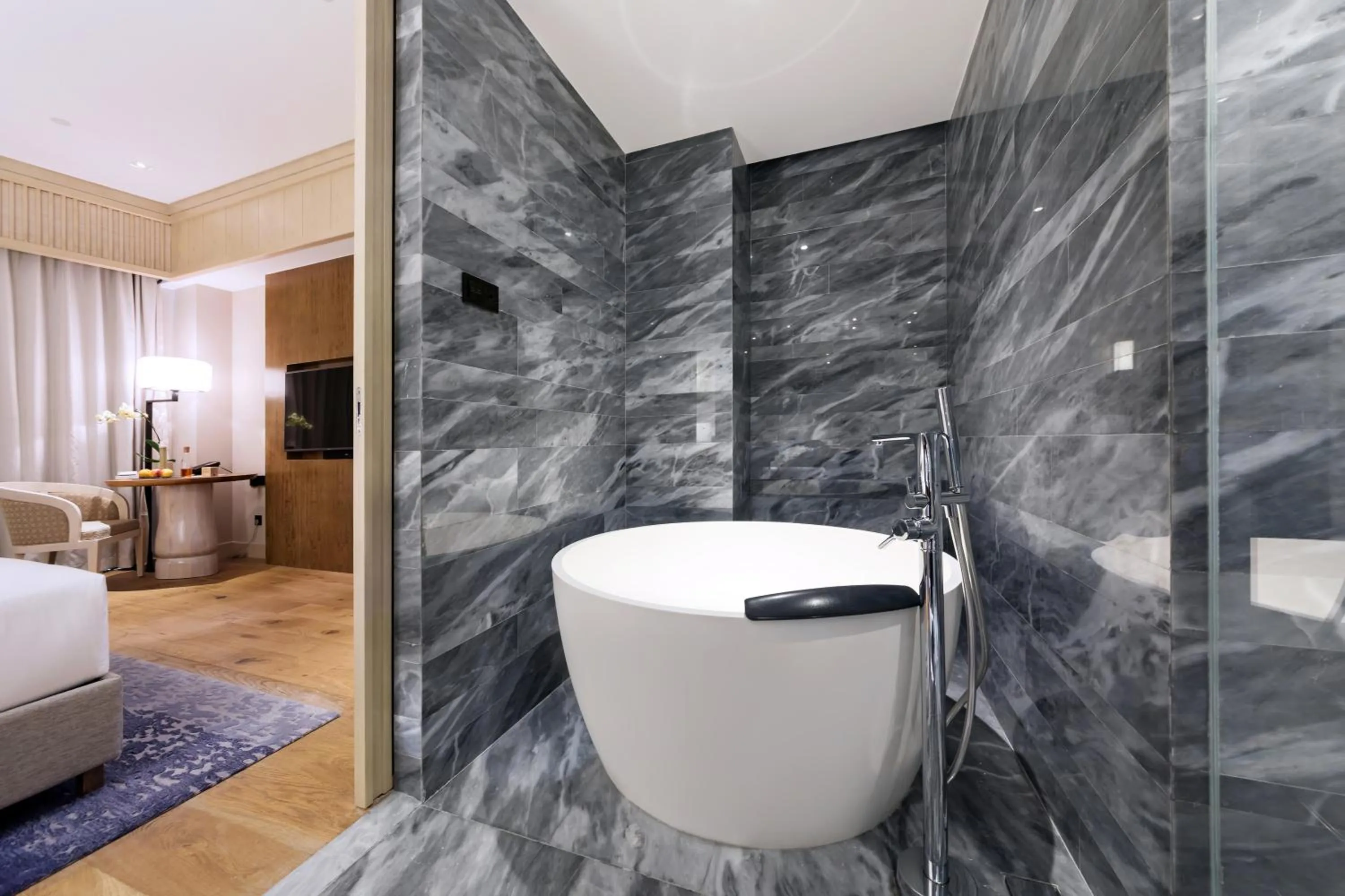 Bed in The Anandi Hotel and SPA - Luxury Healing Hotel for Wellbeing