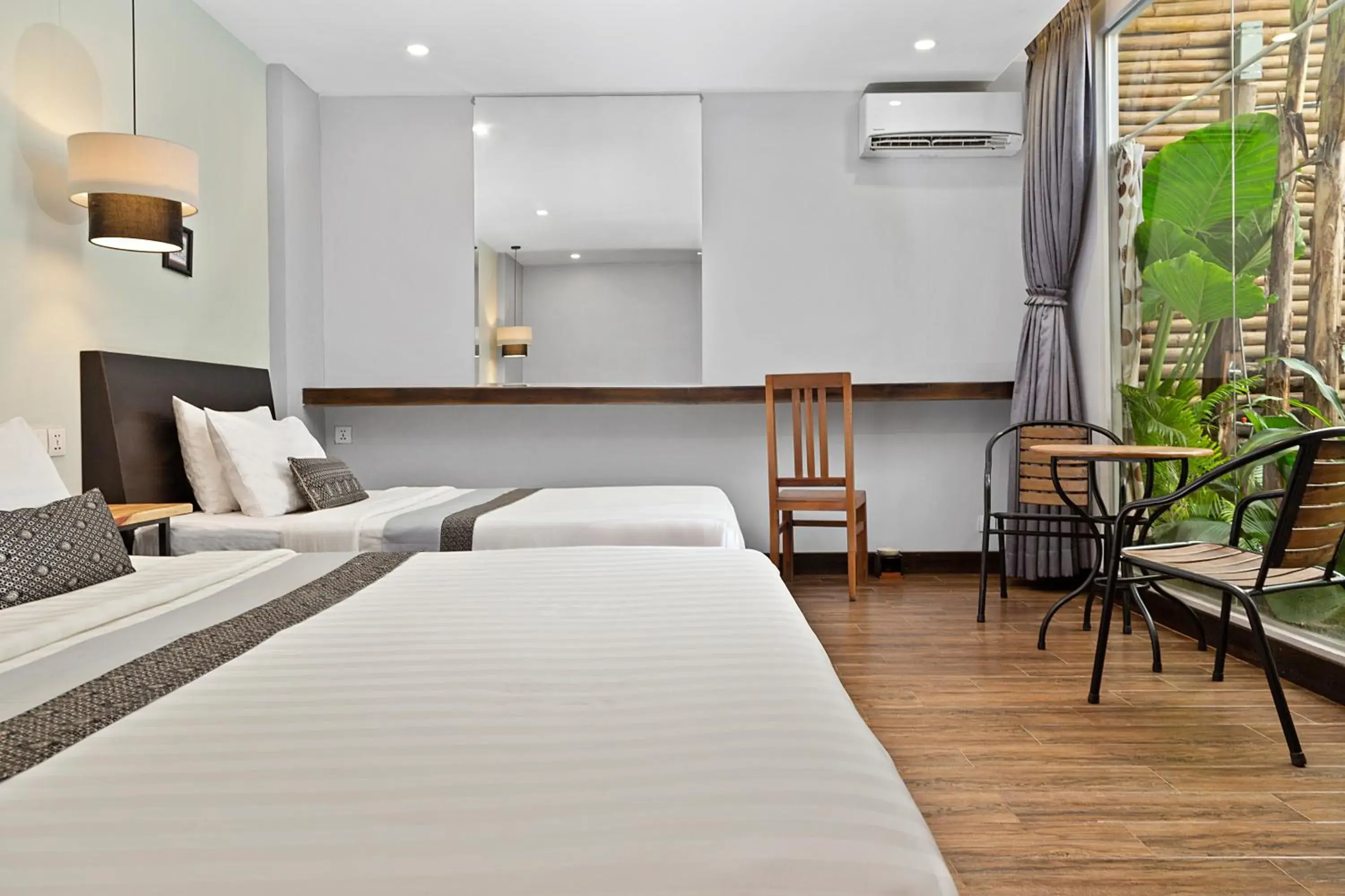 Bed in Hotel Five.S Bed in Hotel Five.S