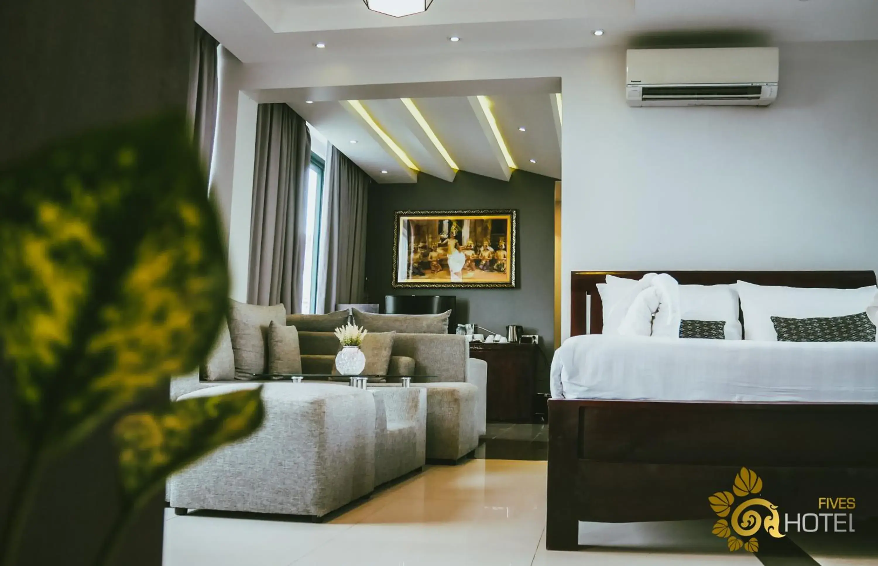 Bedroom, Bed in Hotel Five.S Bedroom, Bed in Hotel Five.S