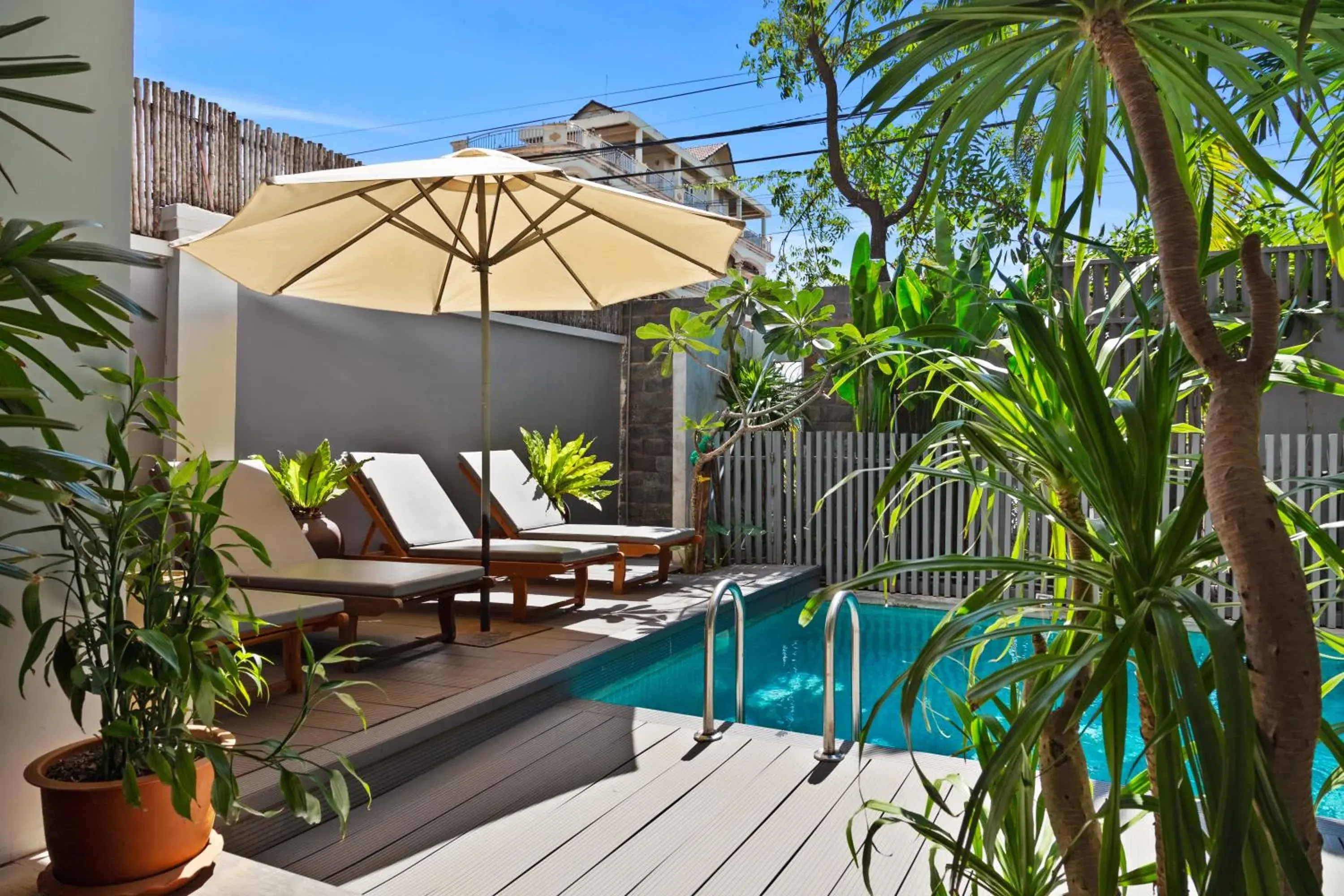 Swimming pool in Hotel Five.S Swimming pool in Hotel Five.S