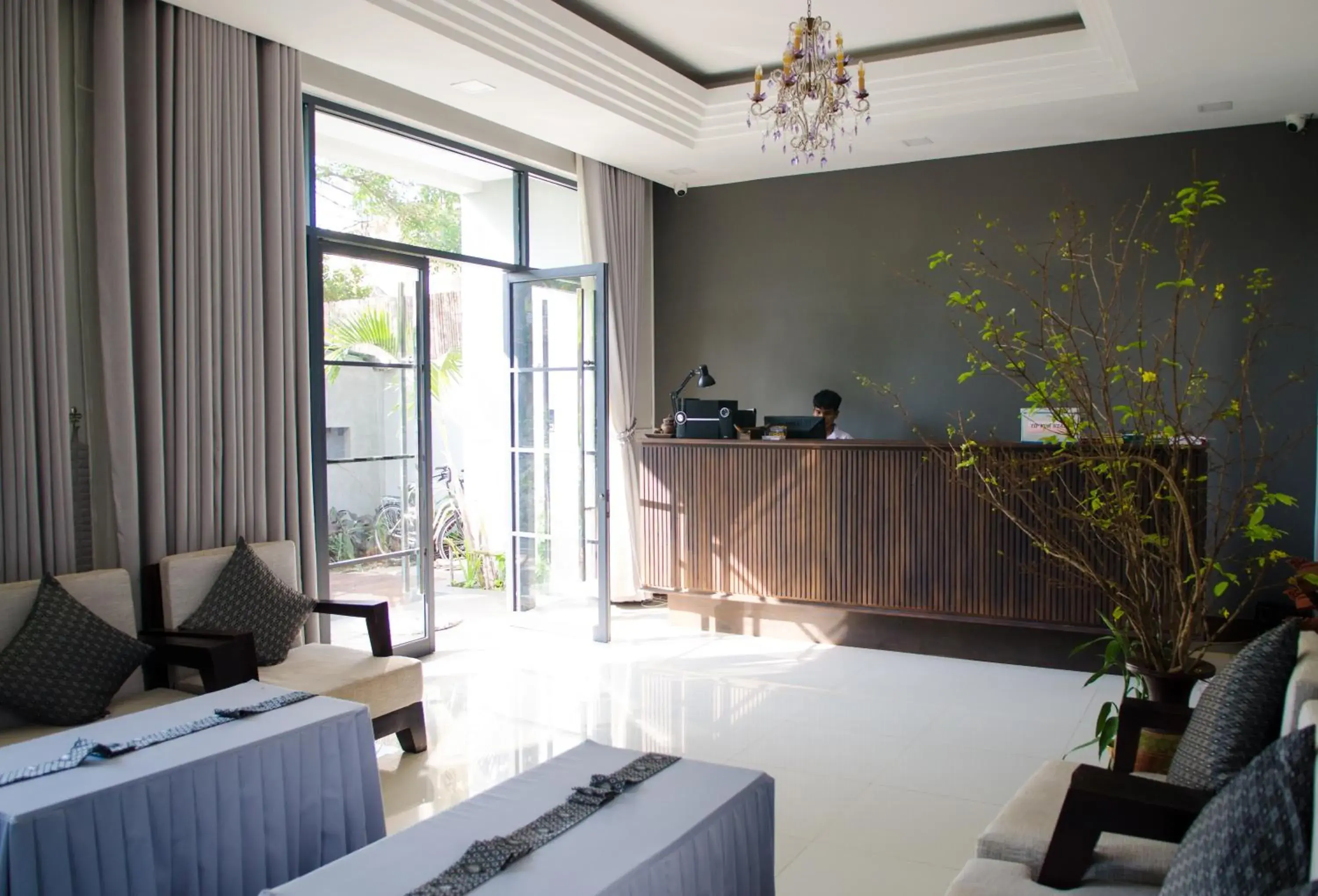 Lobby or reception in Hotel Five.S Lobby or reception in Hotel Five.S