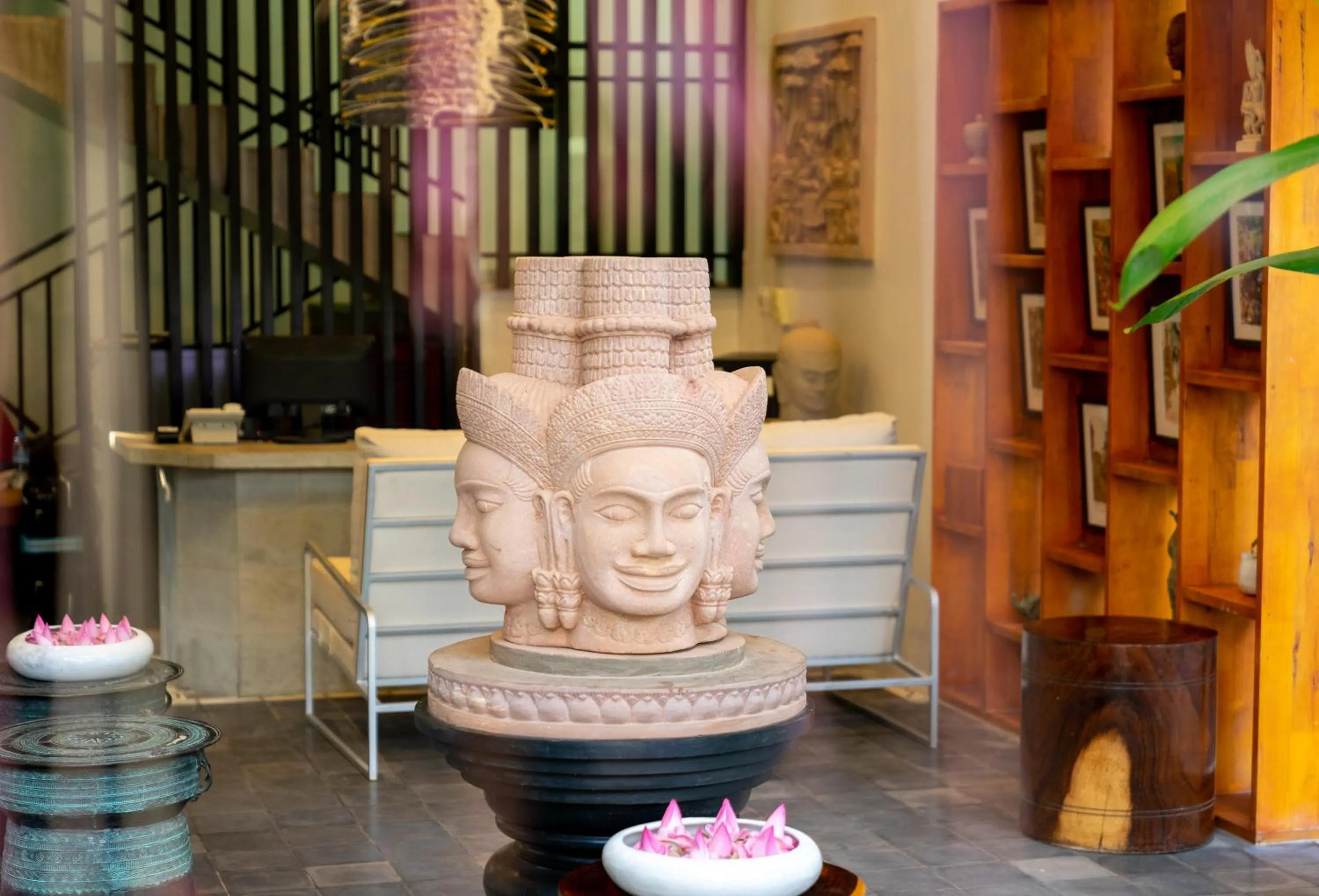 Decorative detail in SK Residence