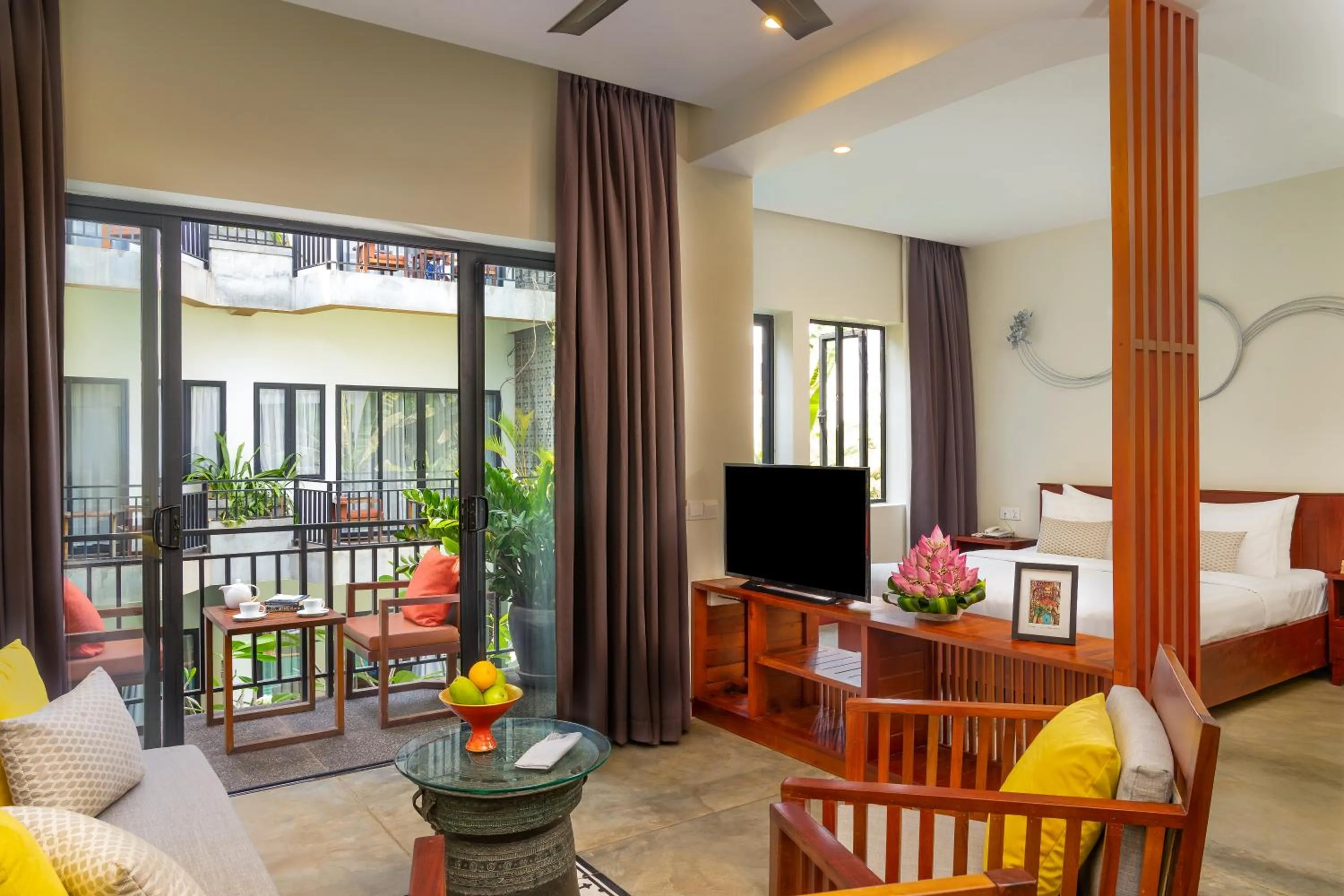 Seating area in SK Residence