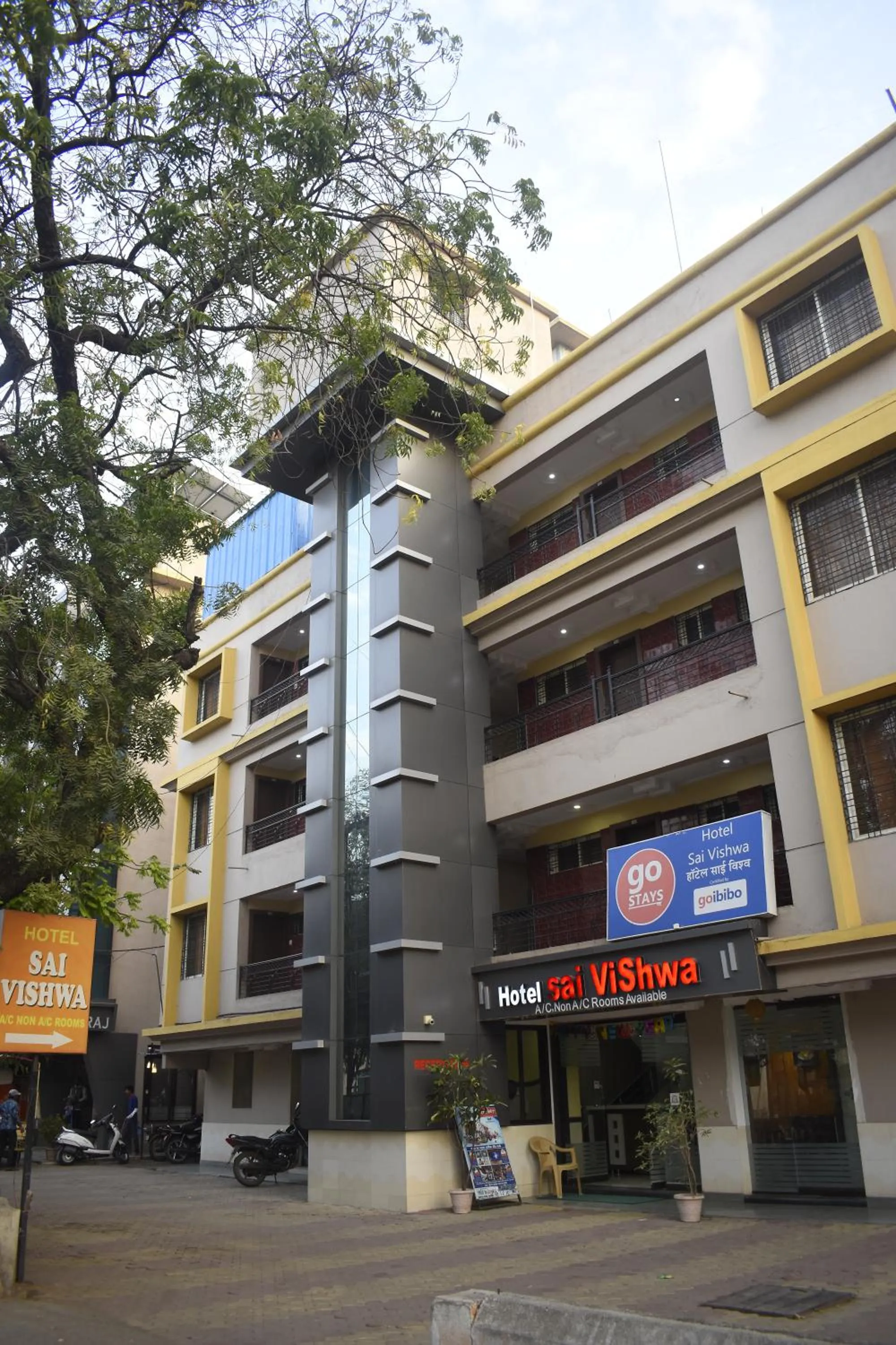 Property building in Hotel Sai Vishwa