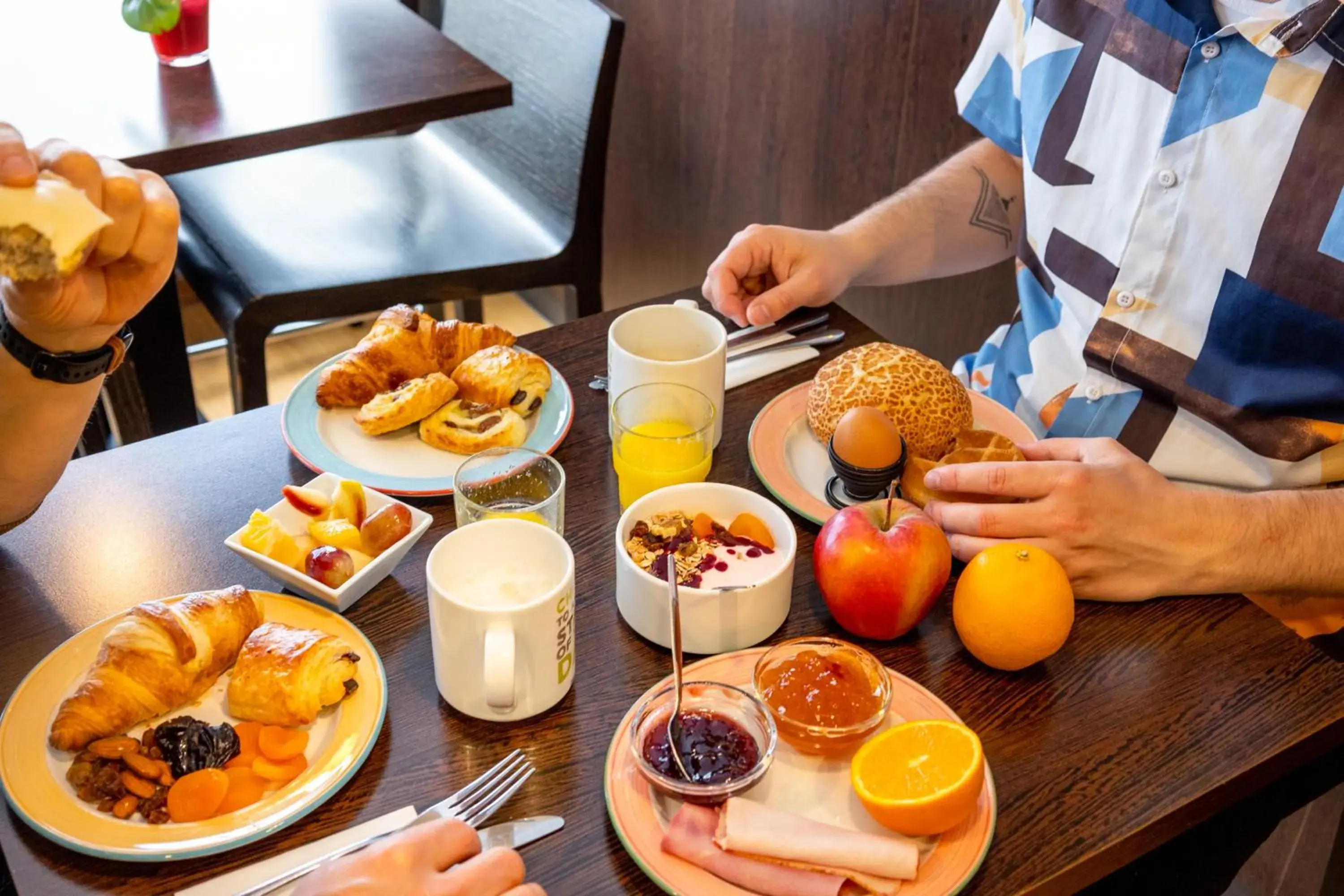 Breakfast in ibis Leuven Centrum Breakfast in ibis Leuven Centrum