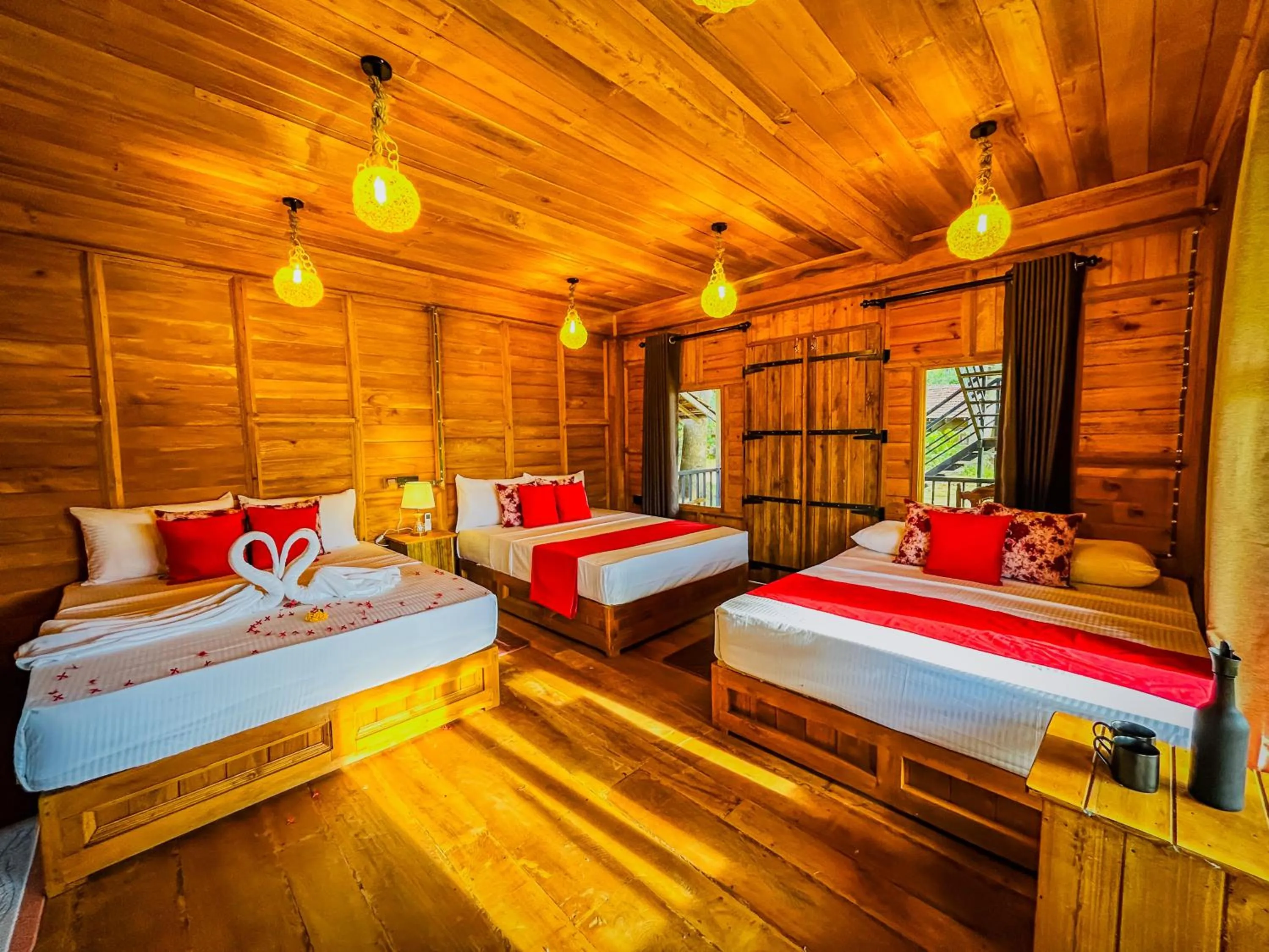 Bed in Ama Villa - Habarana