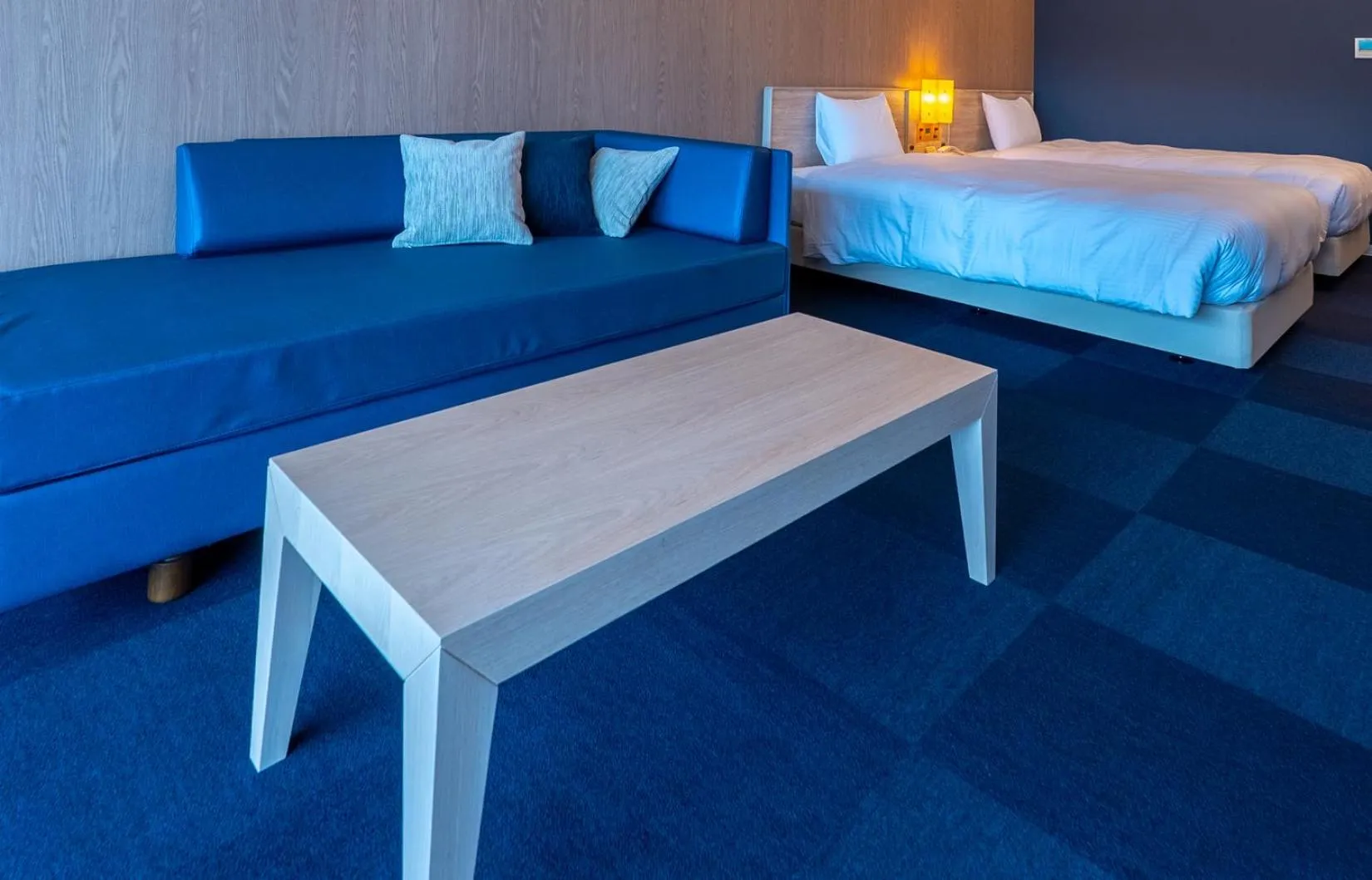 Bed in Akazawa Onsen Hotel