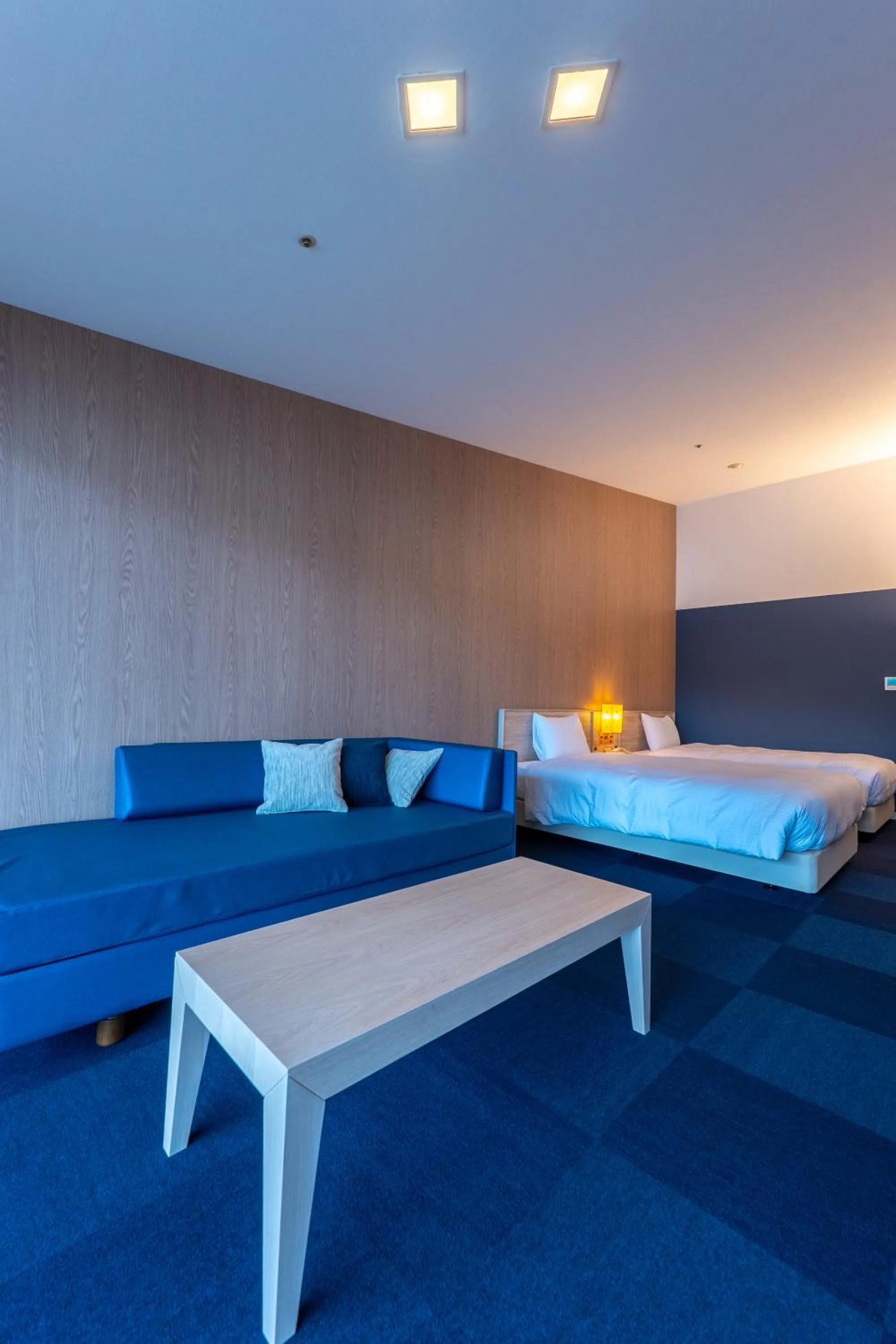 Bed in Akazawa Onsen Hotel