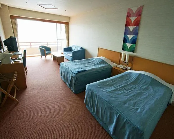 Bed in Akazawa Onsen Hotel
