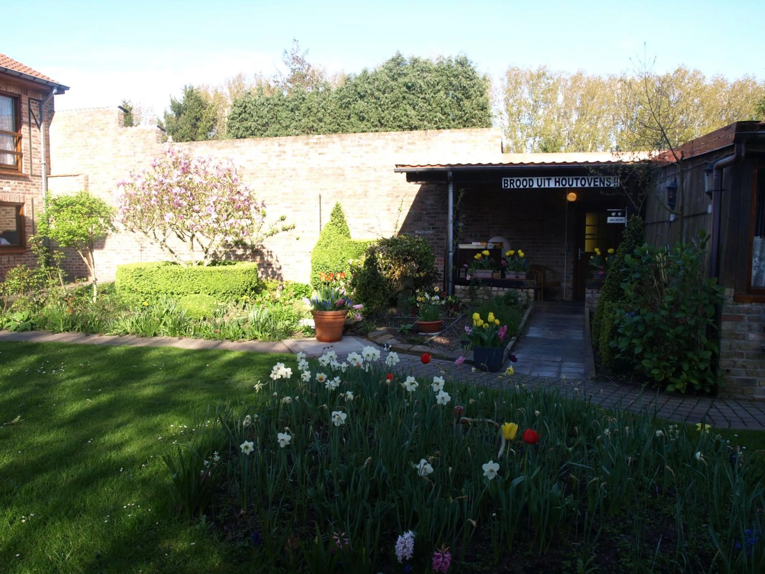 Garden in Hotel De Stokerij