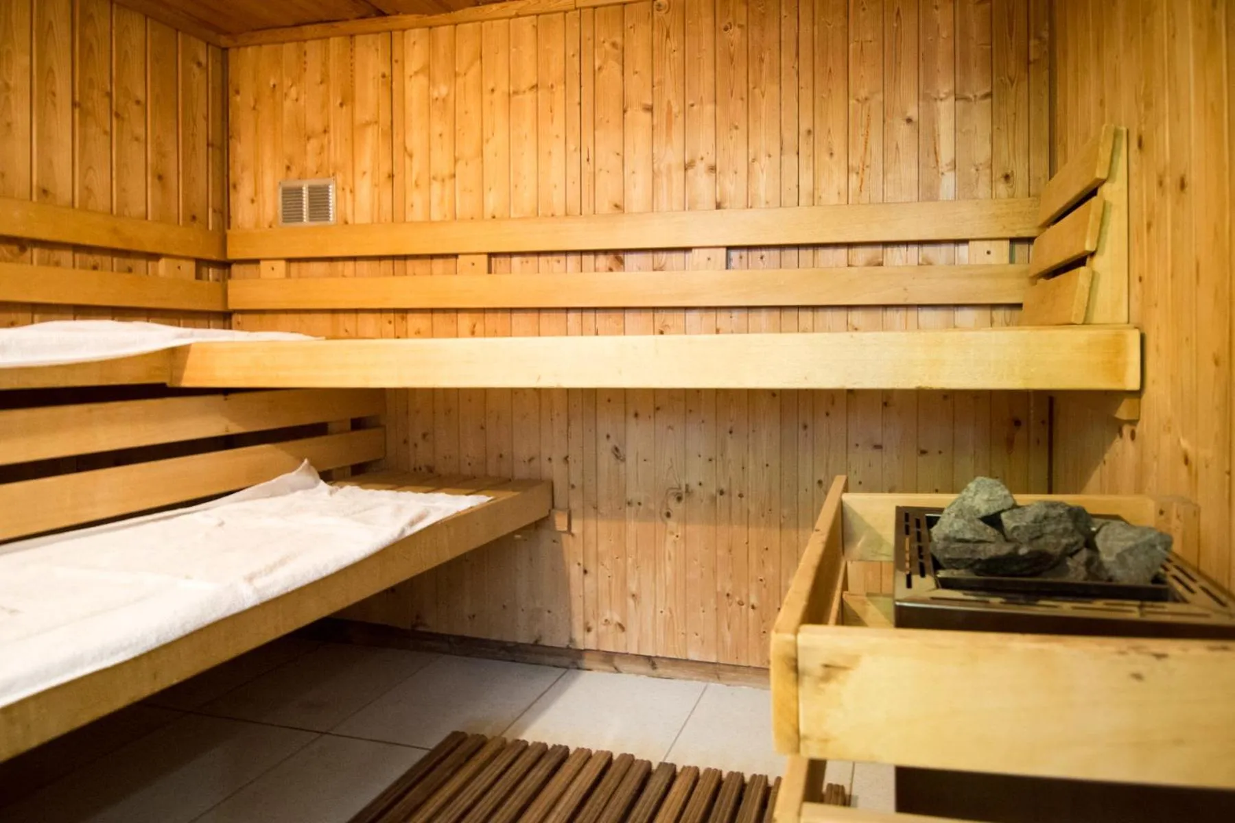 Sauna in Hotel De Stokerij