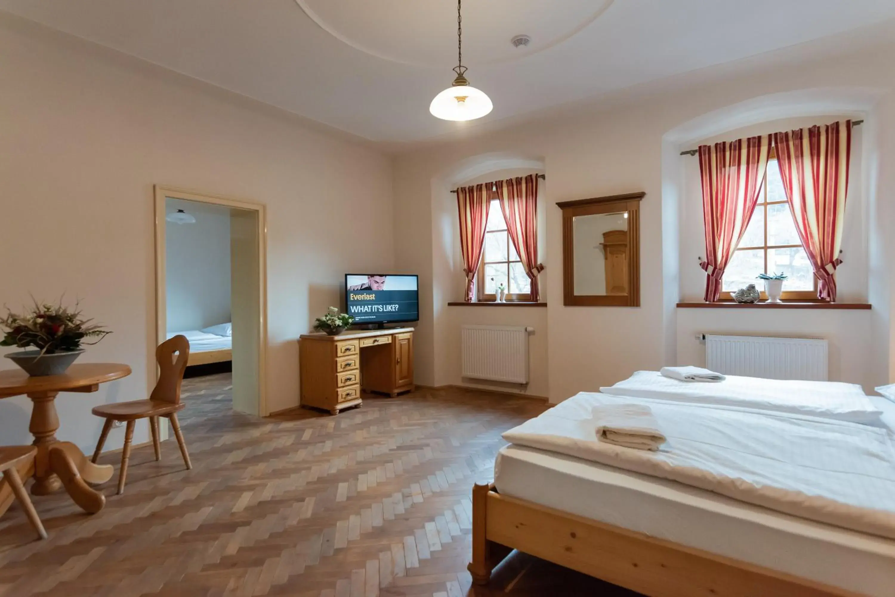 Triple Room with City View in Restaurace a penzion Stará pošta Triple Room with City View in Restaurace a penzion Stará pošta
