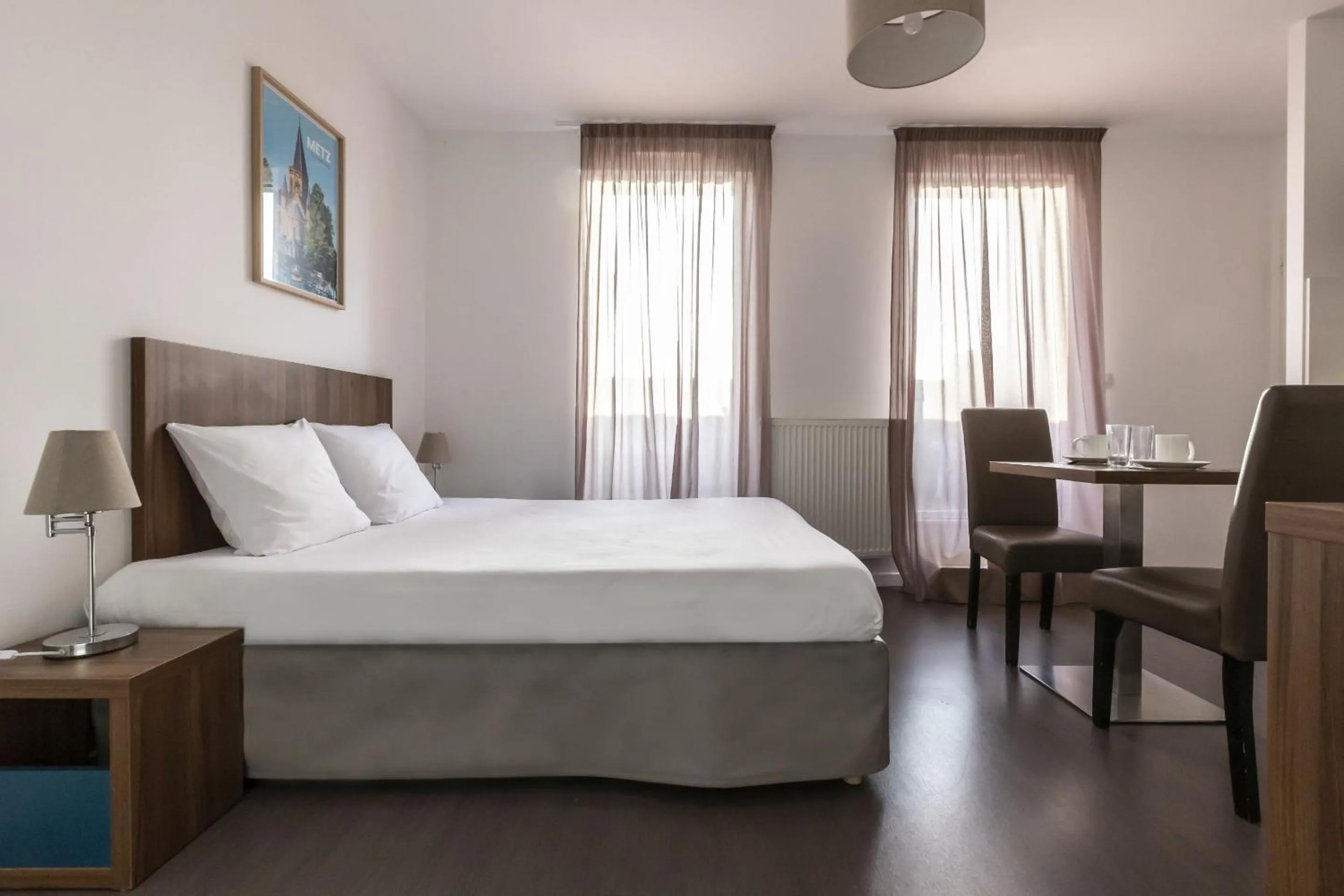 Bed in Appart Hotel Odalys City Metz Manufacture