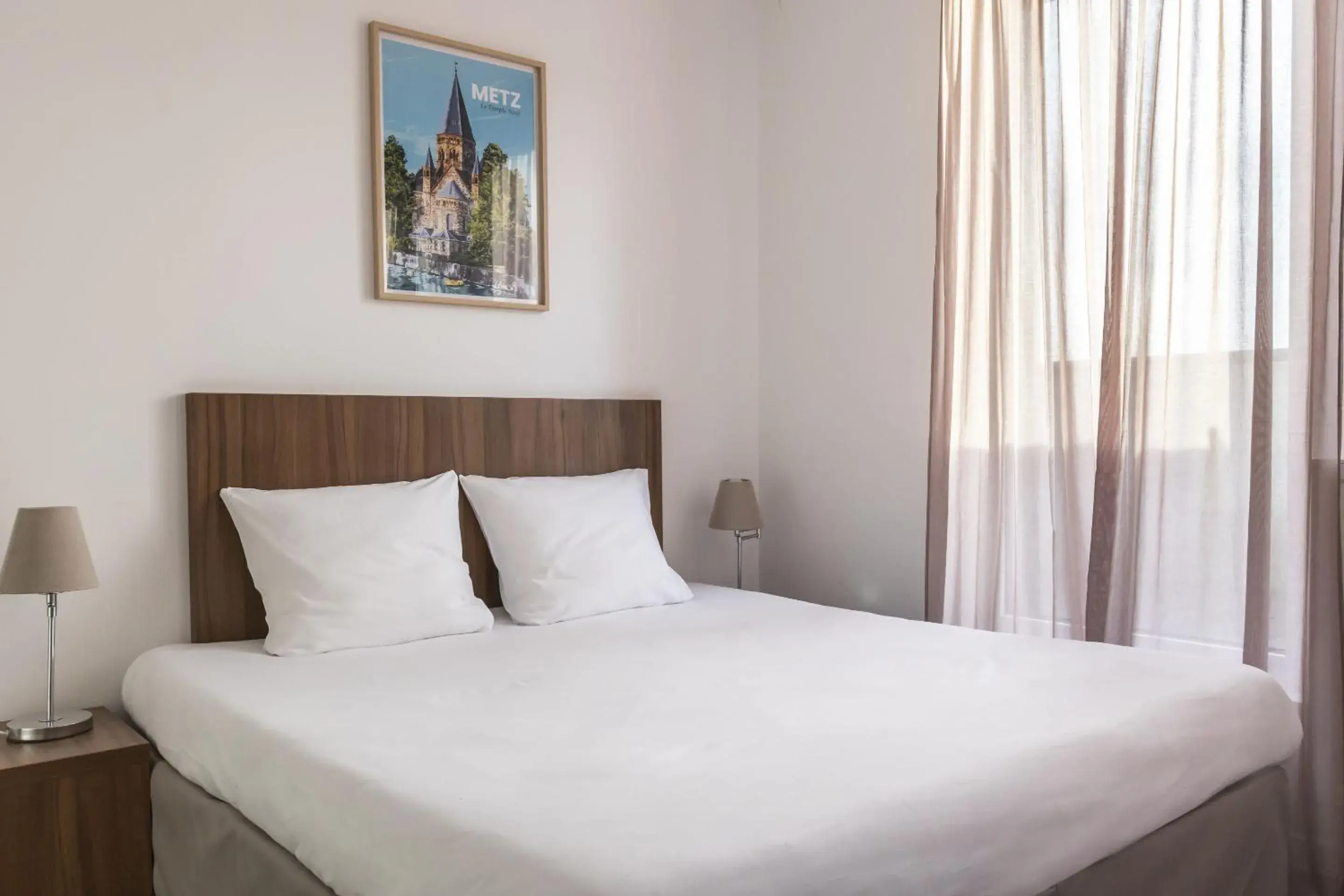 Bed in Appart Hotel Odalys City Metz Manufacture Bed in Appart Hotel Odalys City Metz Manufacture