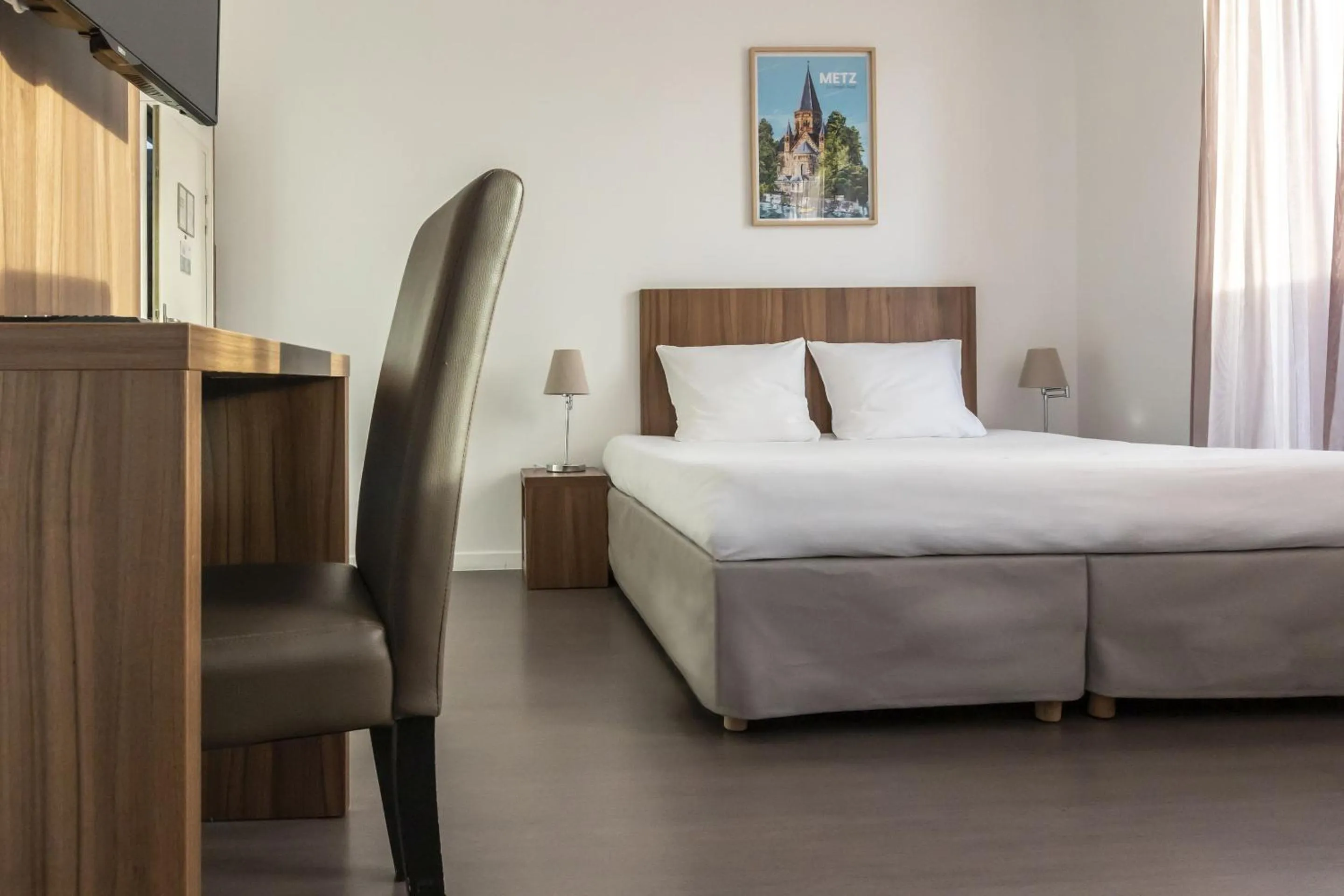 Bed in Appart Hotel Odalys City Metz Manufacture