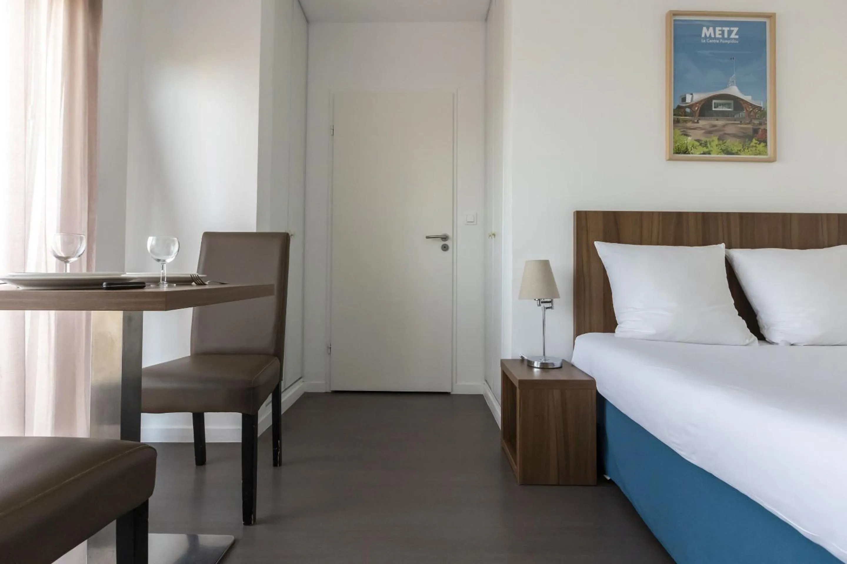 Bed in Appart Hotel Odalys City Metz Manufacture