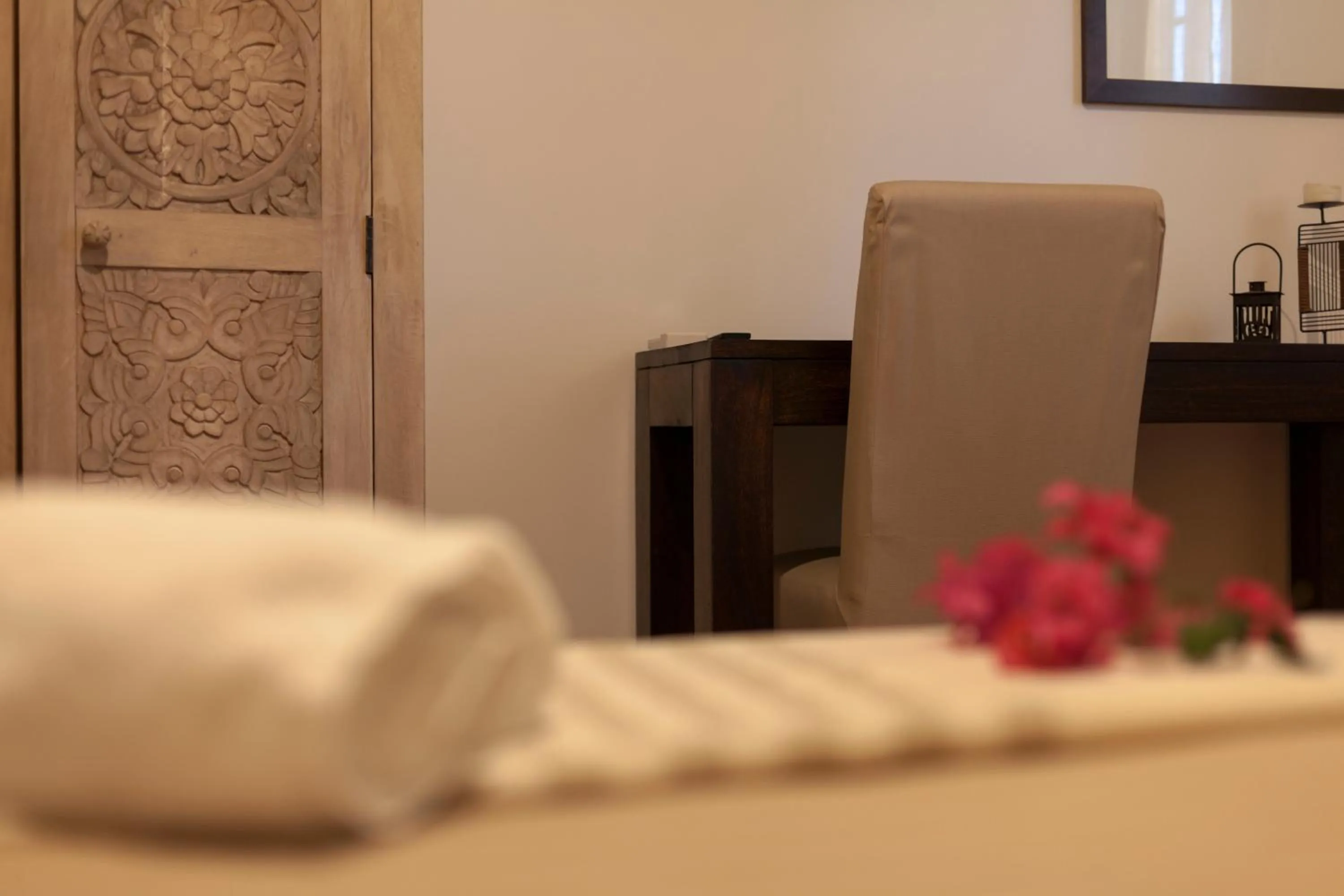 Seating area, Bed in Piazza Marina