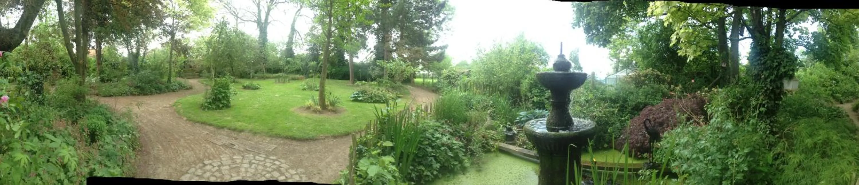 Spring in La Roseraie