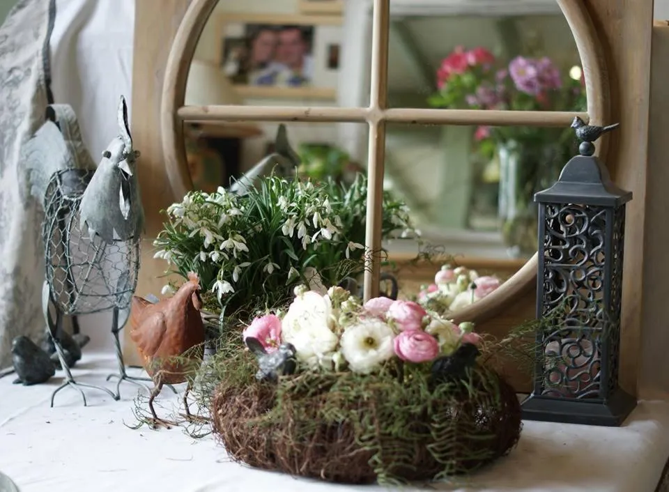 Decorative detail in La Roseraie