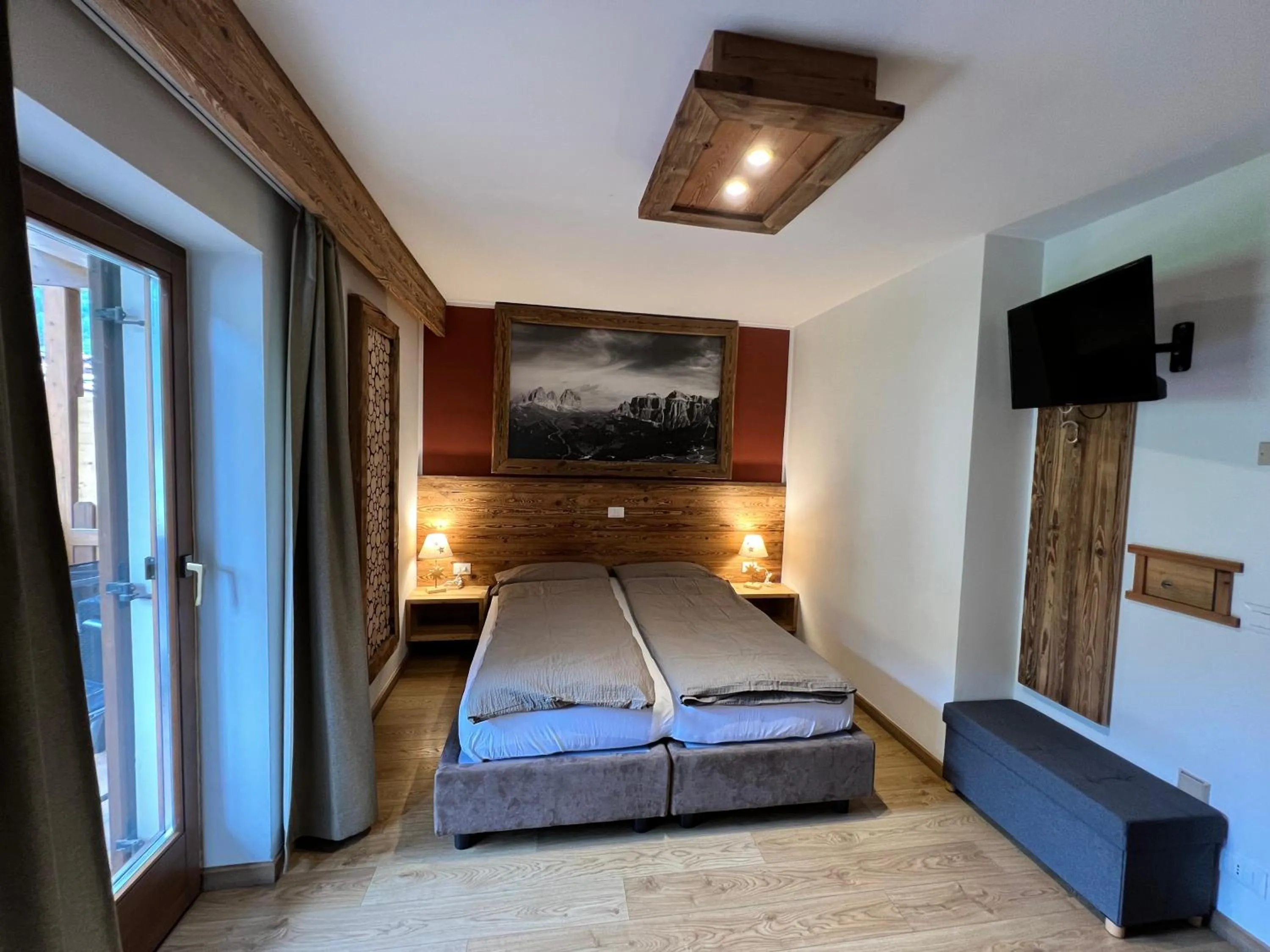 Bed in Garni Eden Bed and breakfast