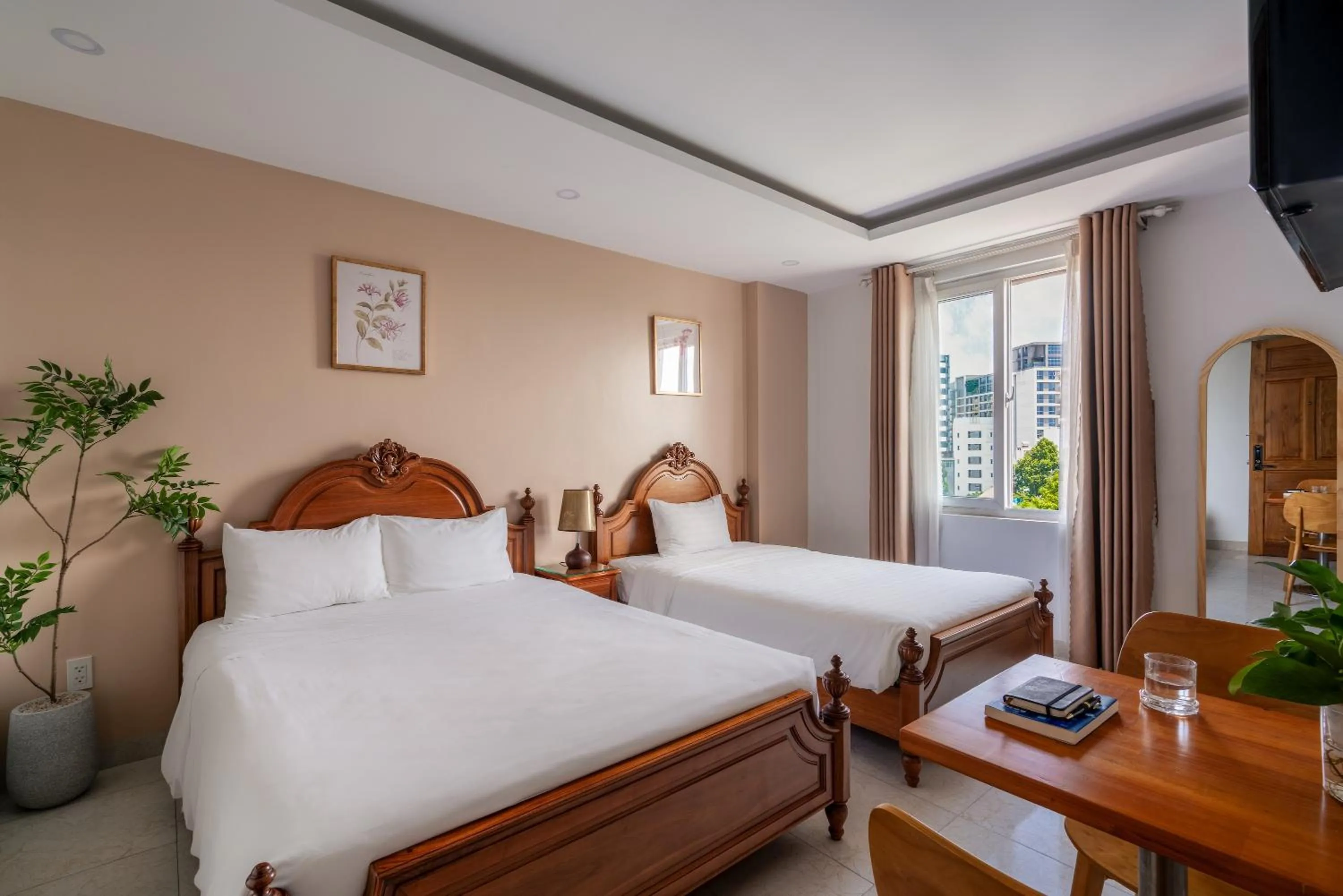 Photo of the whole room, Bed in SAZI Erato Hotel - Free Airport & Breakfast