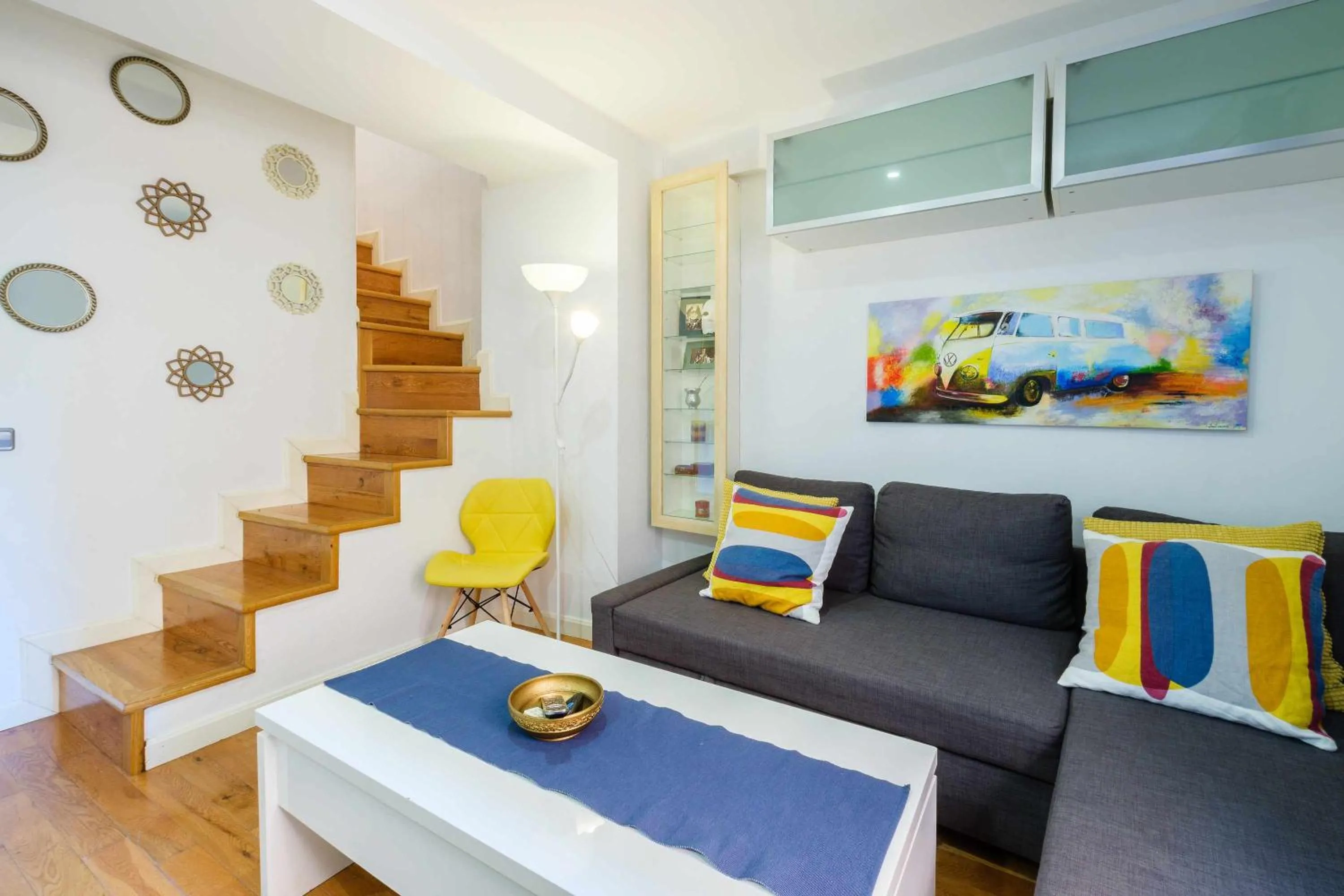 Living room in Toledo AP Alojamiento Turísticos