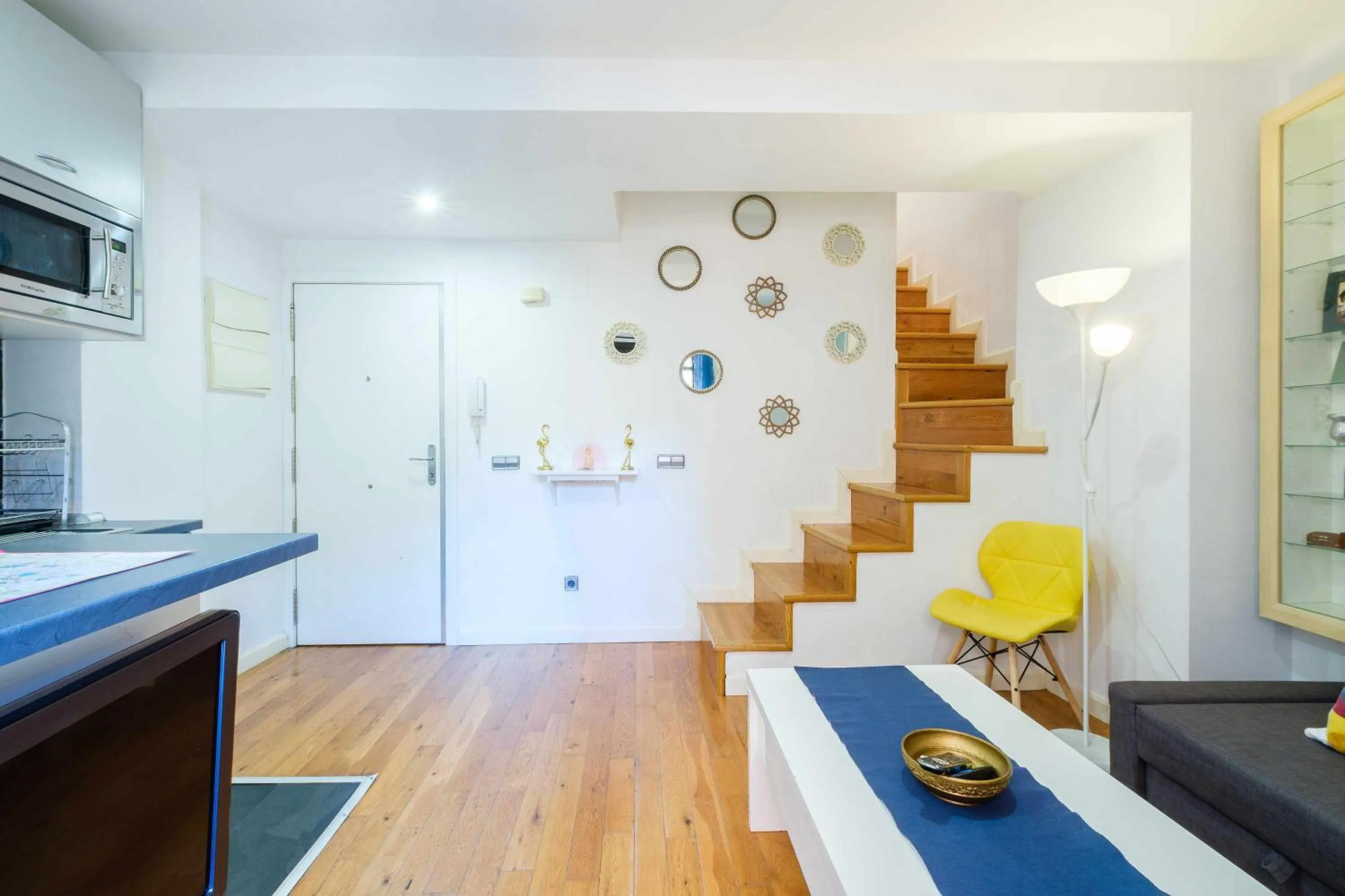 Kitchen or kitchenette in Toledo AP Alojamiento Turísticos