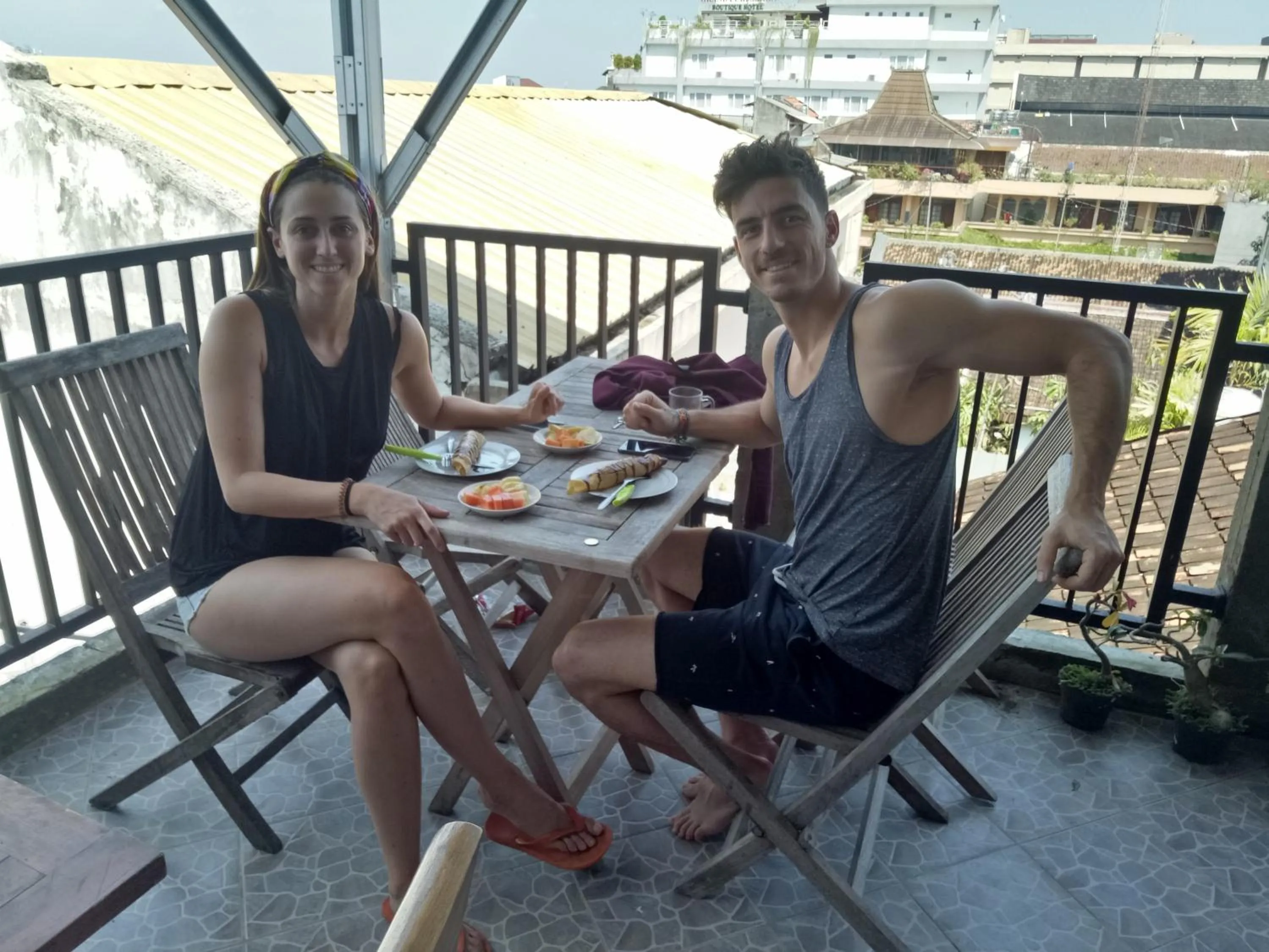 Breakfast in Losmen Fadel Malioboro Jogja